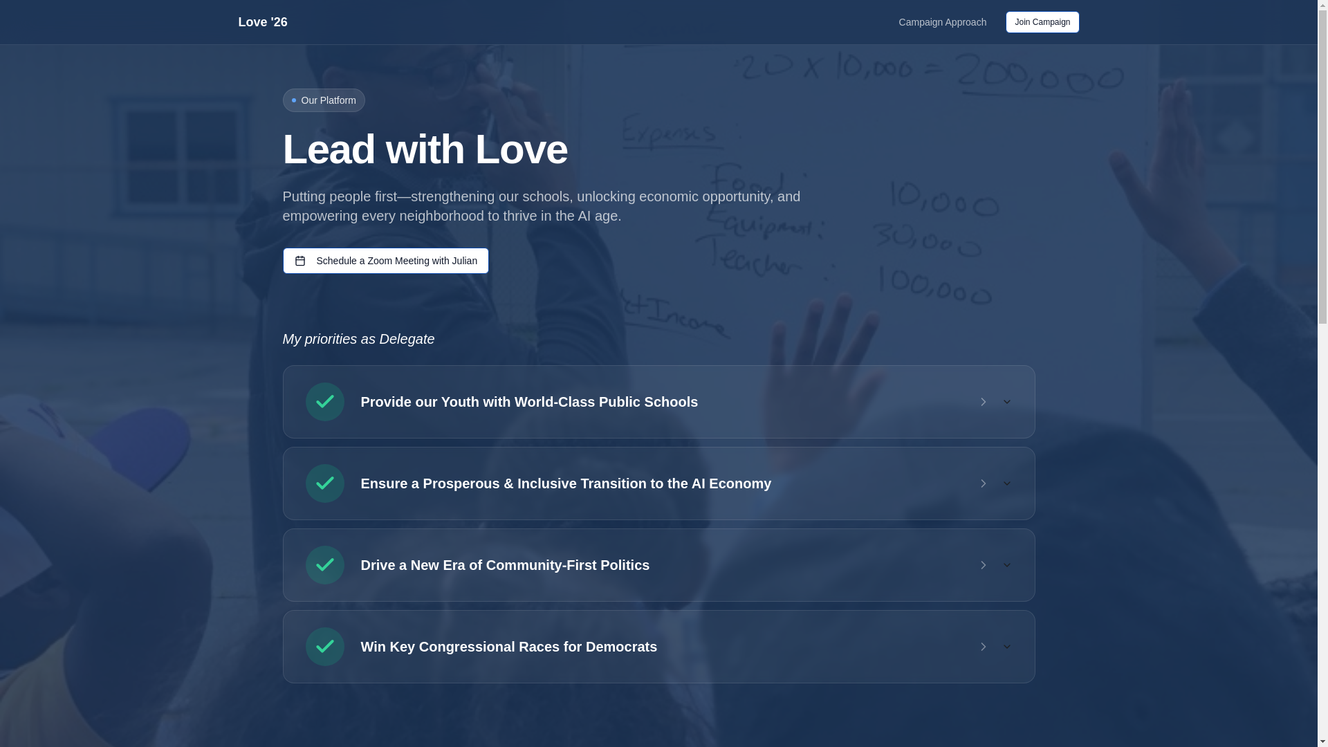 website screenshot of https://leadwithlove916.com/