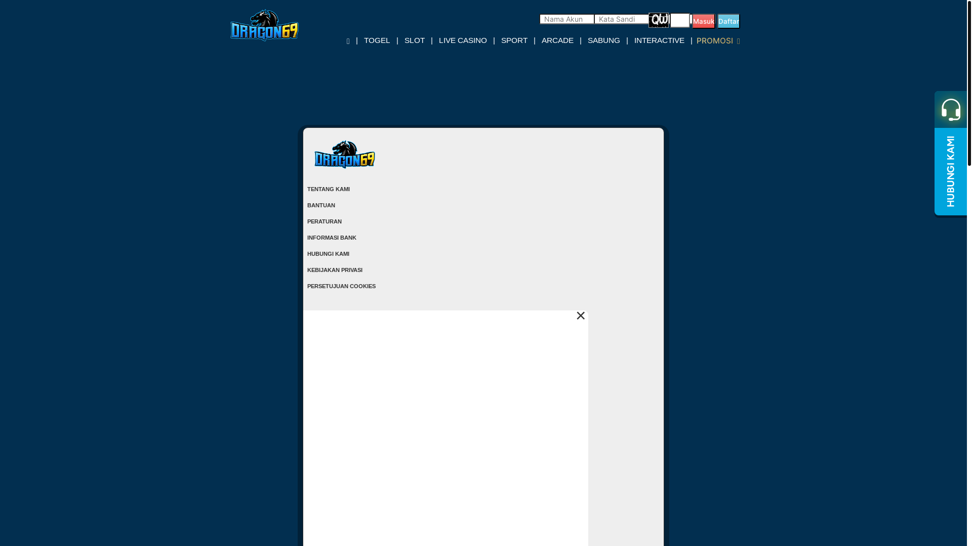 website screenshot of https://dragon69ball.com/