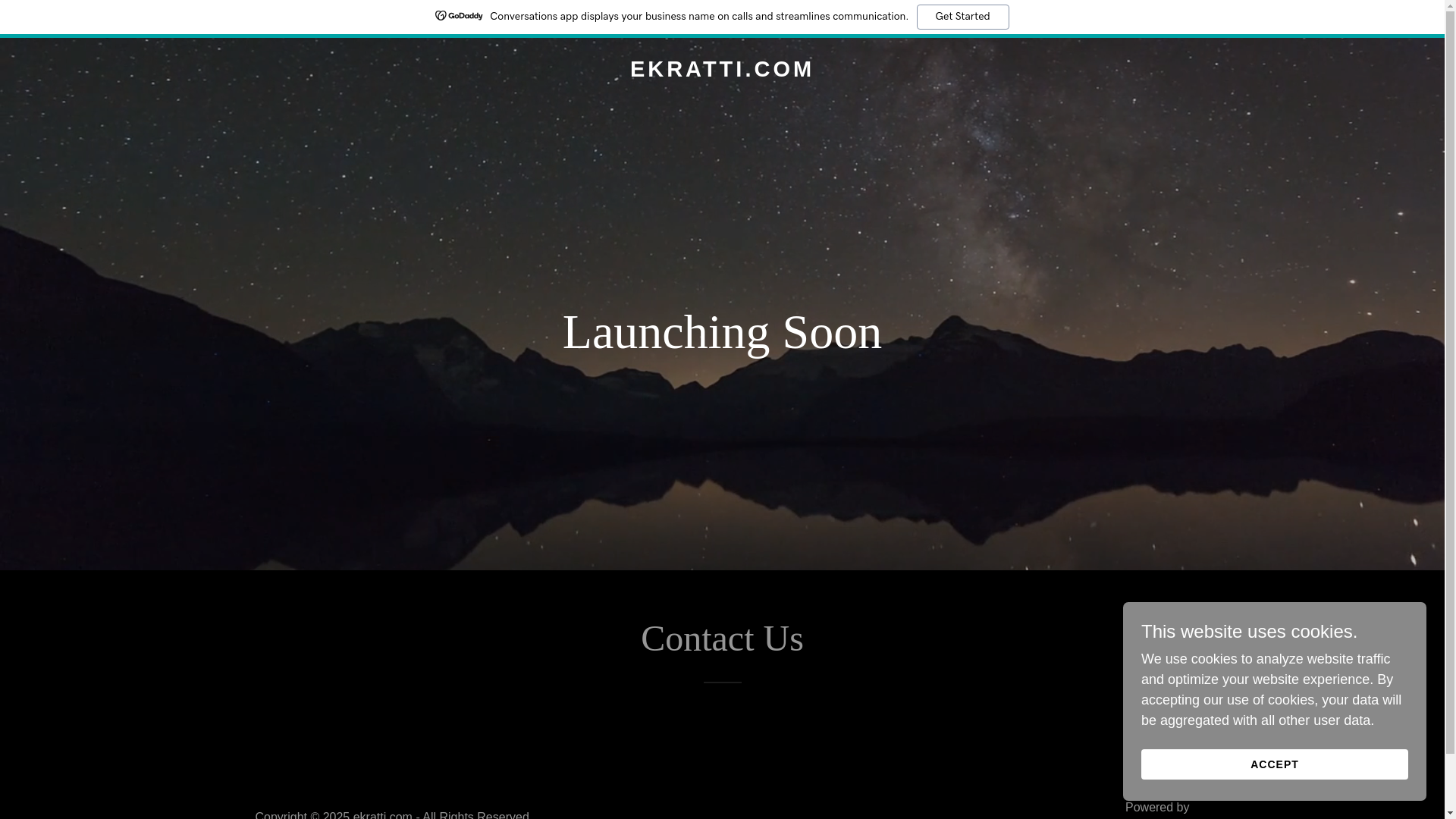 website screenshot of https://ekratti.com/