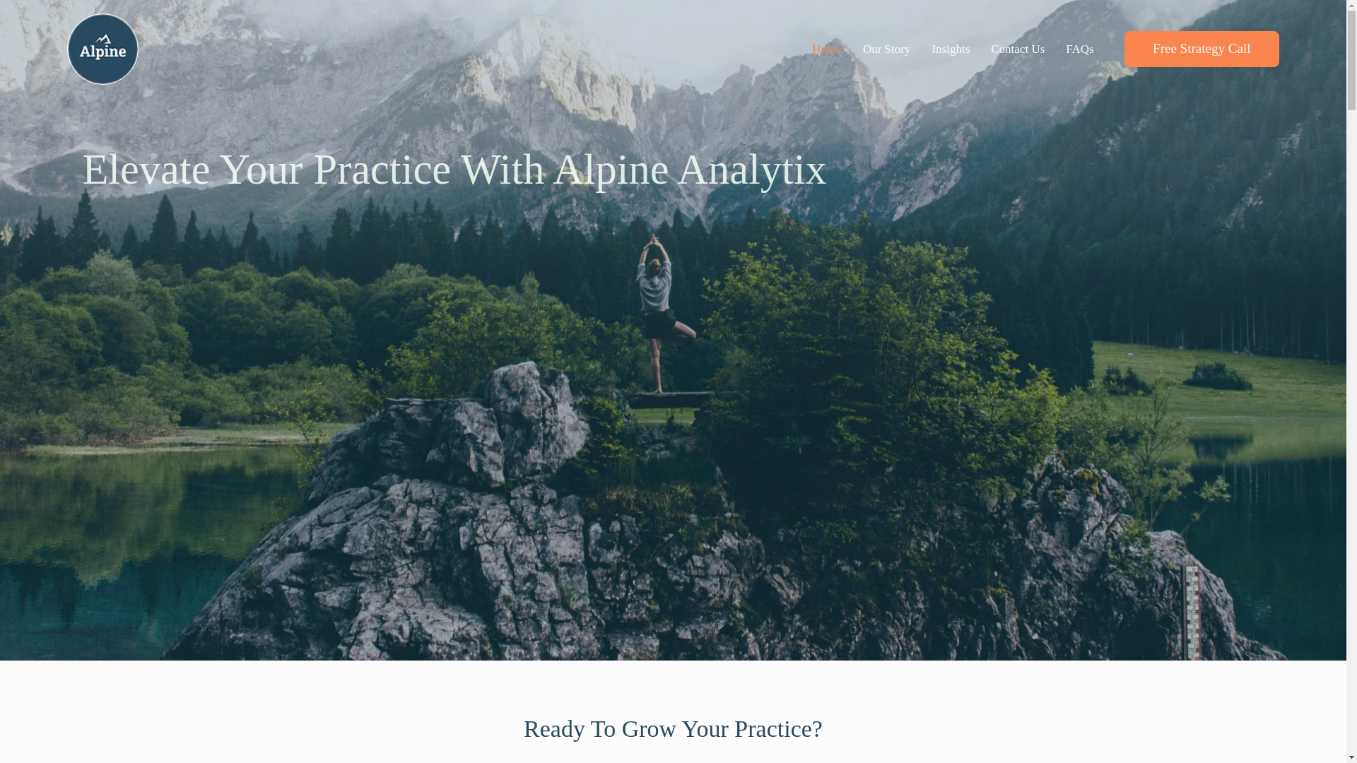 website screenshot of https://alpineanalytiq.biz/