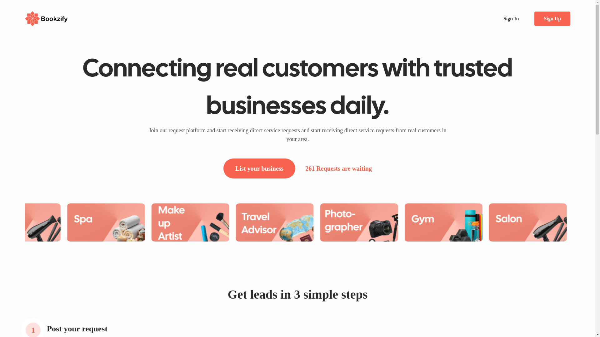 website screenshot of https://business-bookzify-prod.pages.dev/
