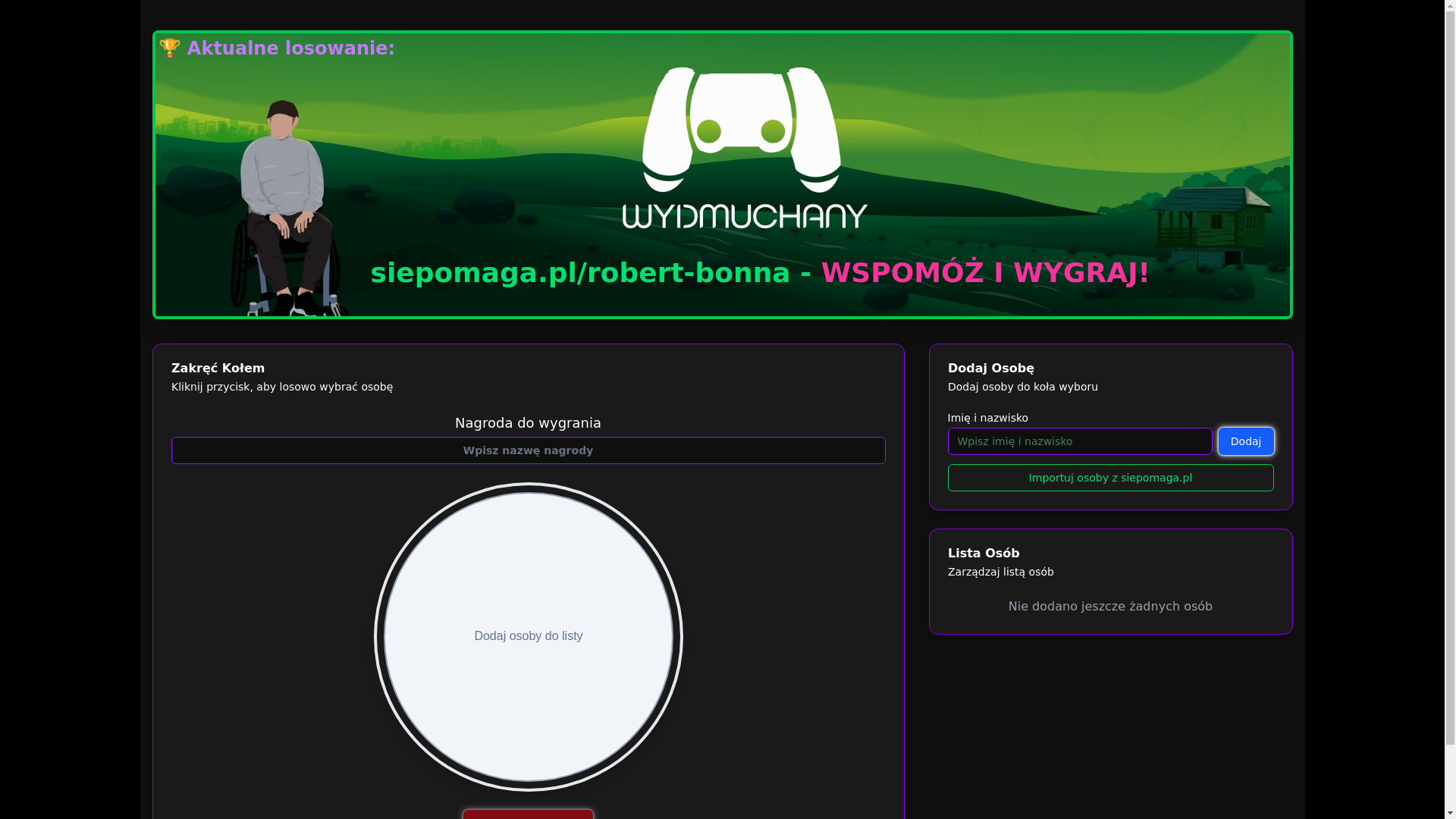 website screenshot of https://robertkonkurs.pages.dev/