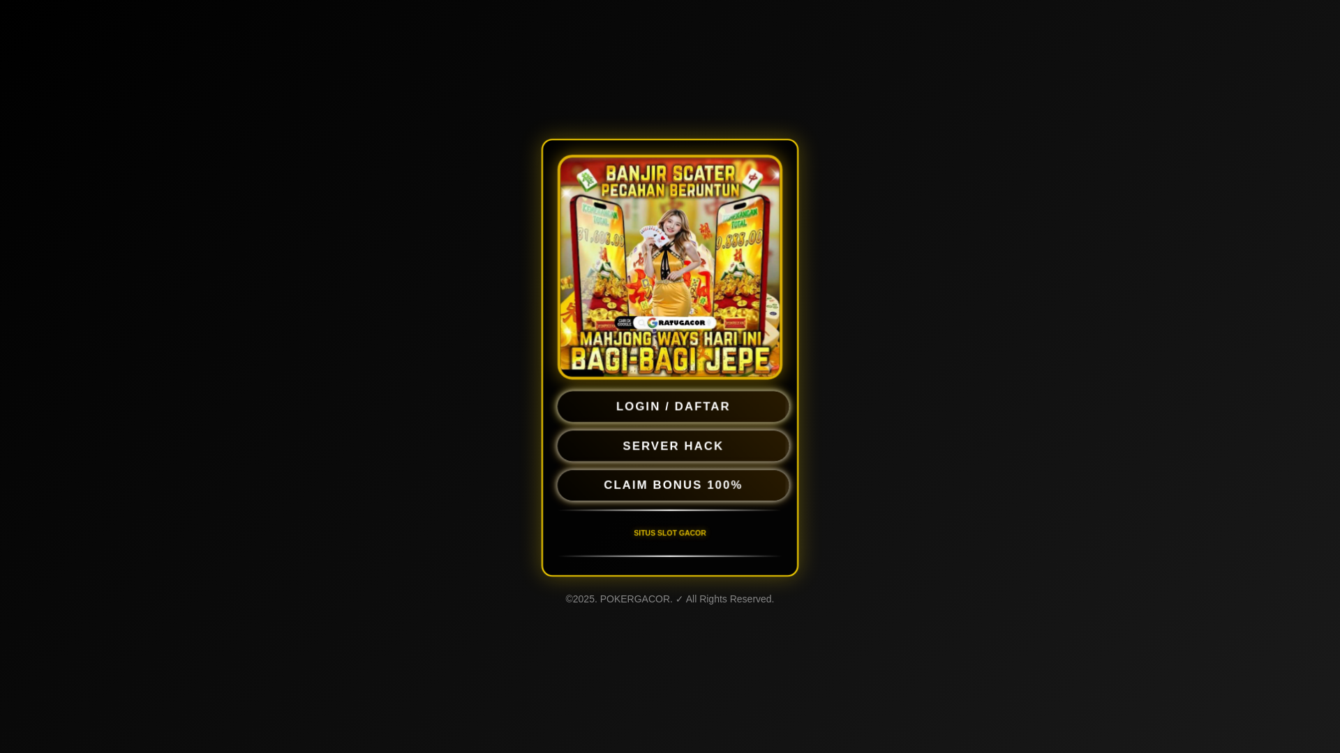 website screenshot of https://ratugacor-sns-hotline.pages.dev/