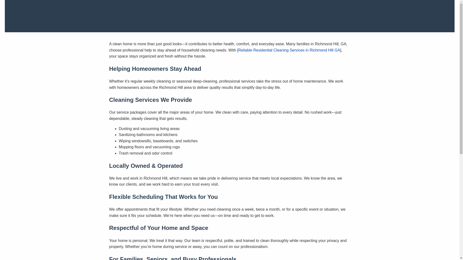 website screenshot of https://reliable-residential-cleaning-richmond-hill.pages.dev/
