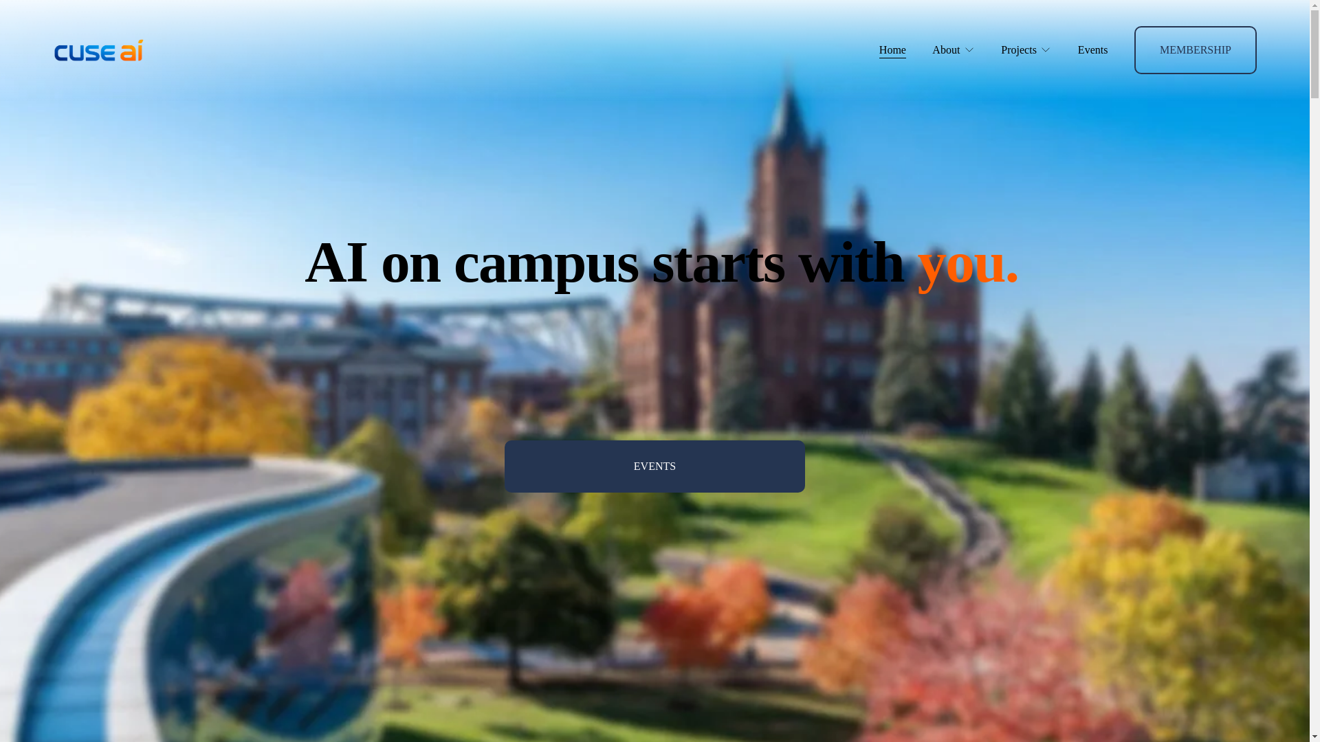 website screenshot of https://unitedai.community/