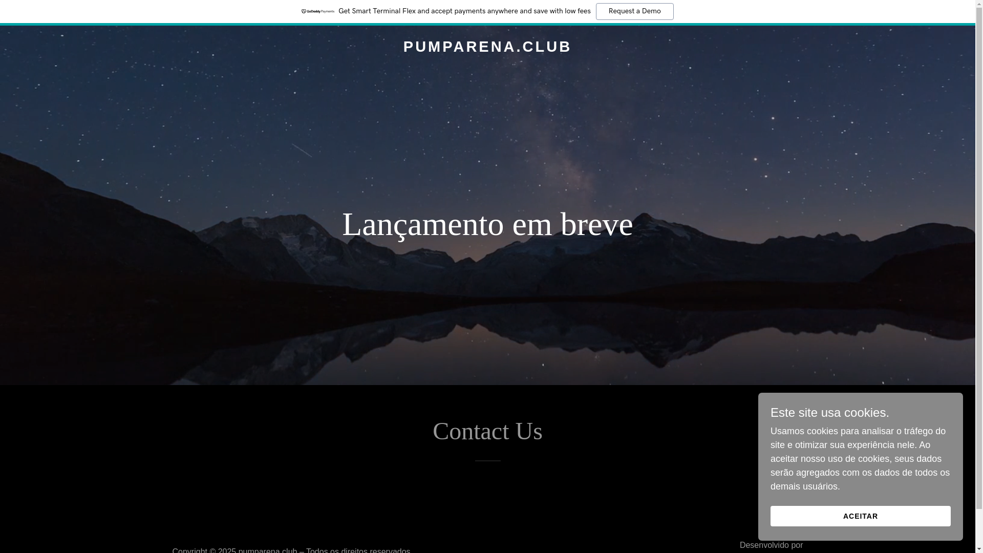 website screenshot of https://pumparena.club/