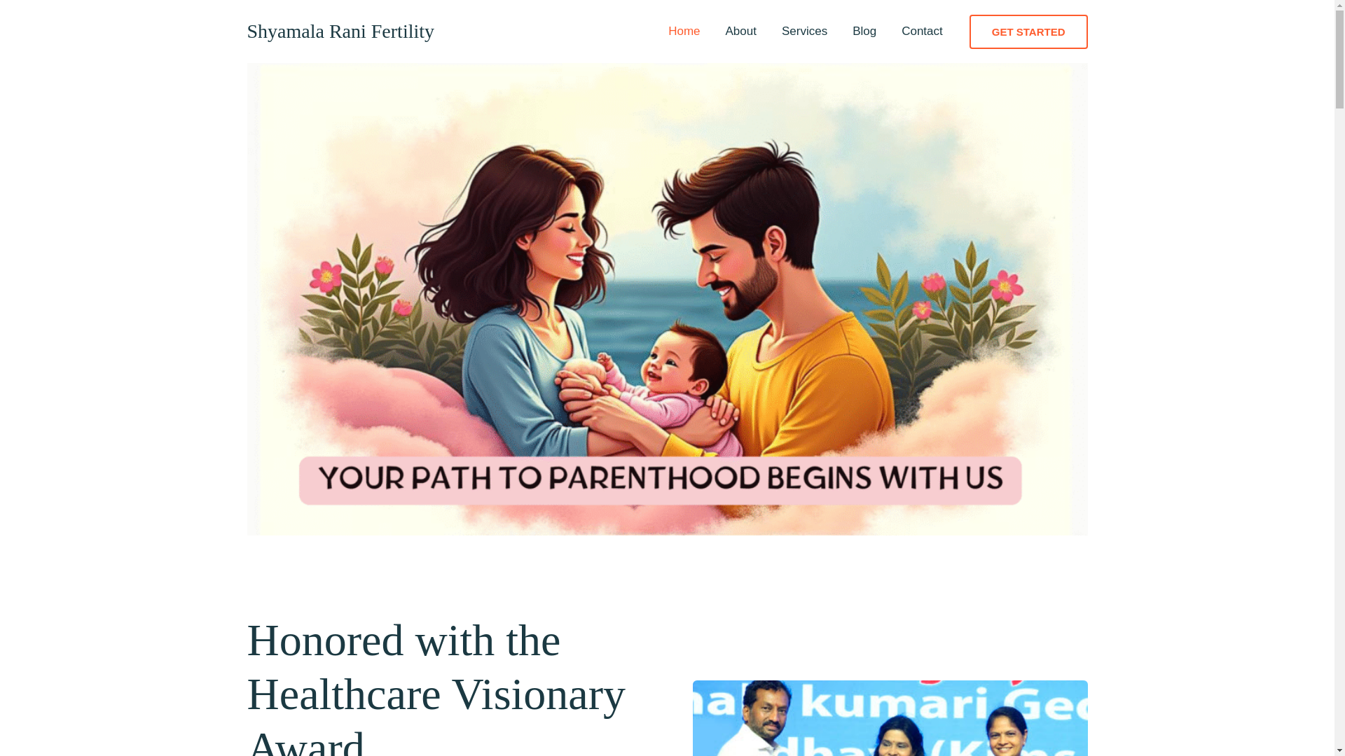 website screenshot of https://drsyamalaraniivf.in/