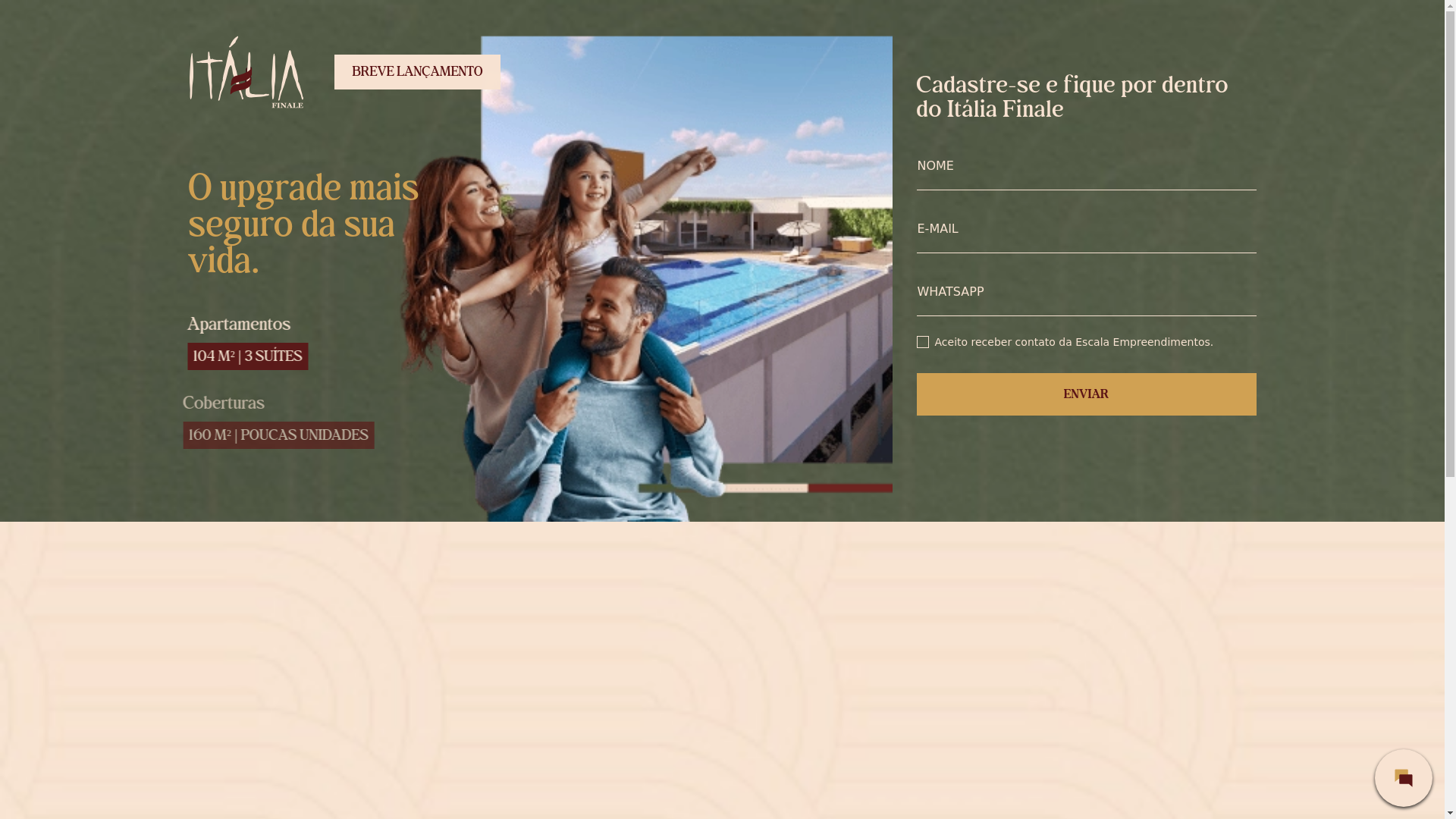 website screenshot of https://italiafinale.com.br/