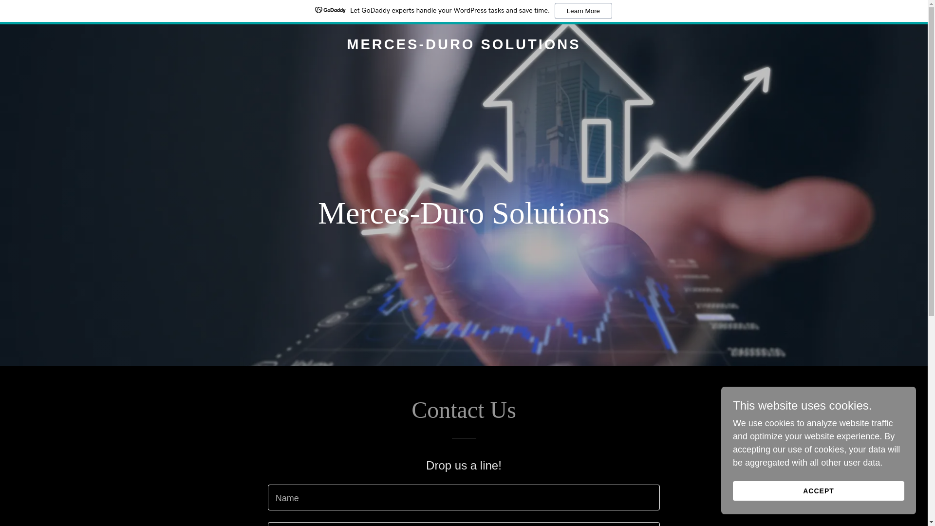 website screenshot of https://merces-durosolutions.com/