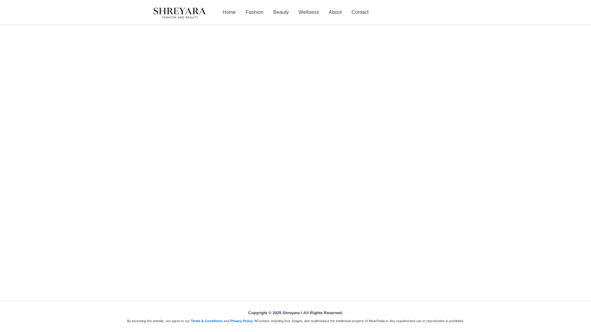 website screenshot of https://shreyara.in/
