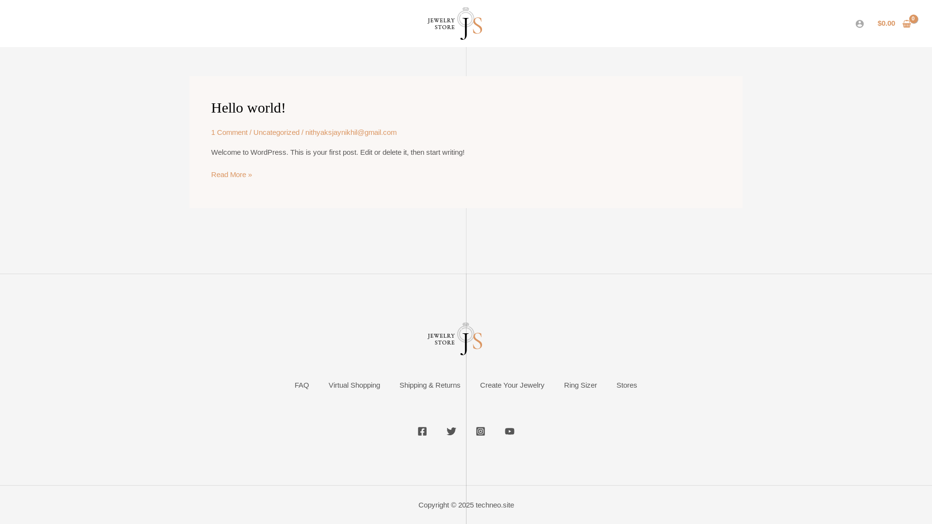 website screenshot of https://techneo.site/