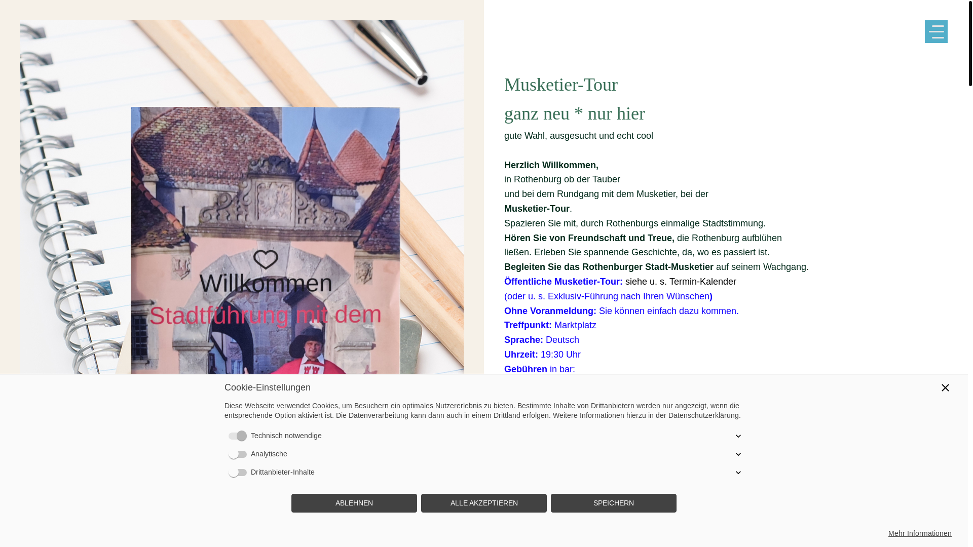 website screenshot of https://exclusive-citytour.com/