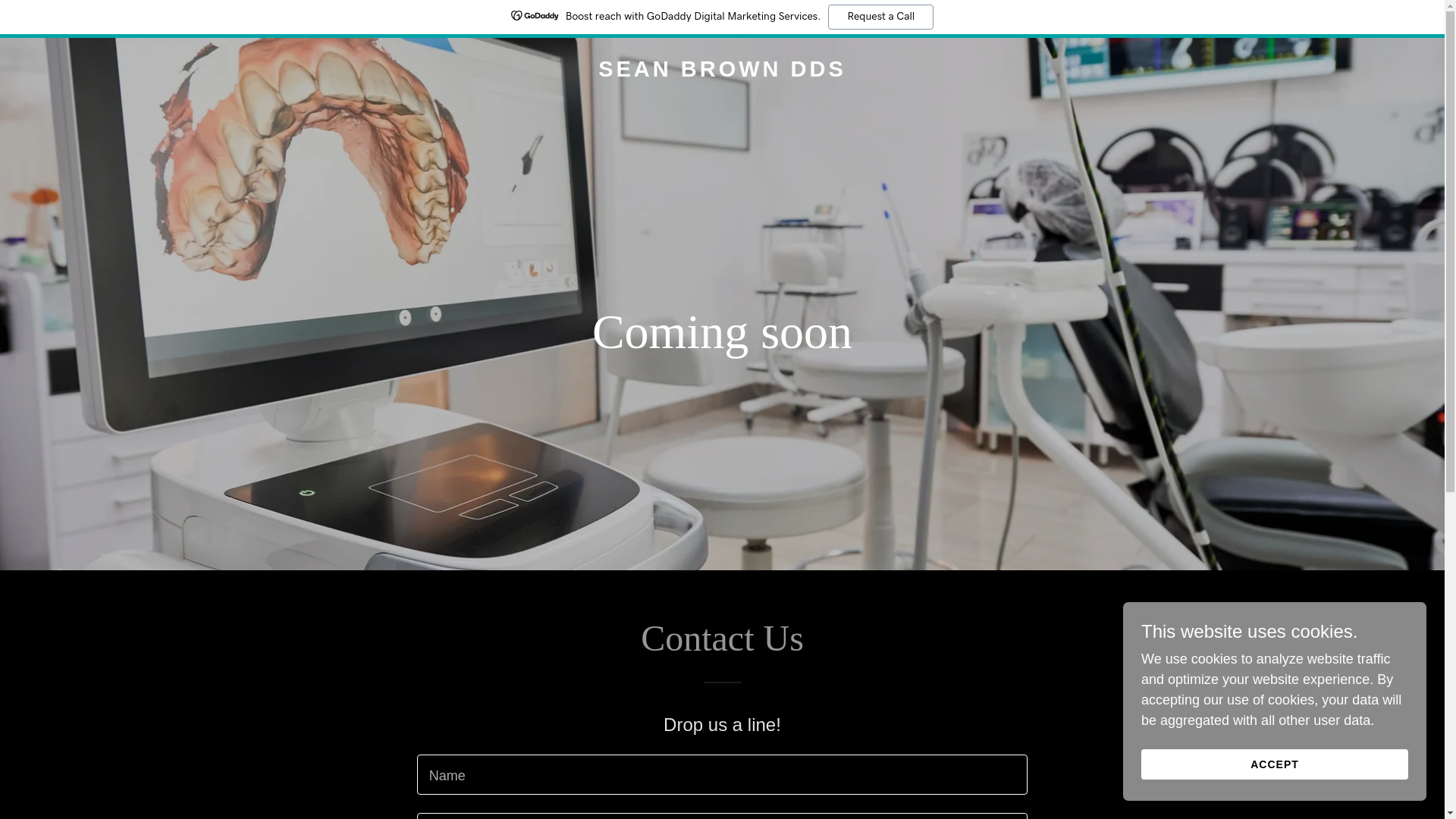 website screenshot of https://seanbrowndds.com/