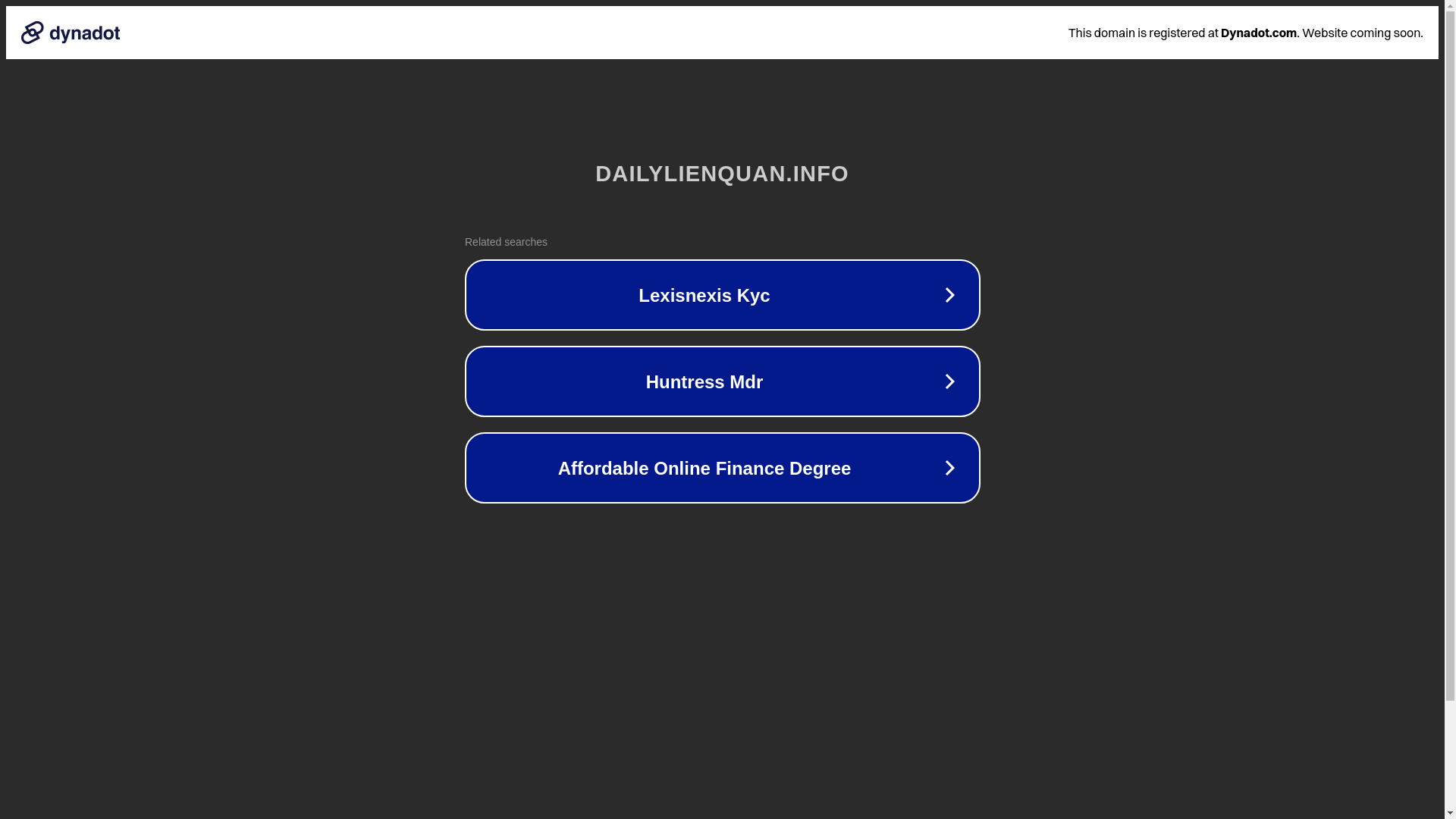website screenshot of https://dailylienquan.info/