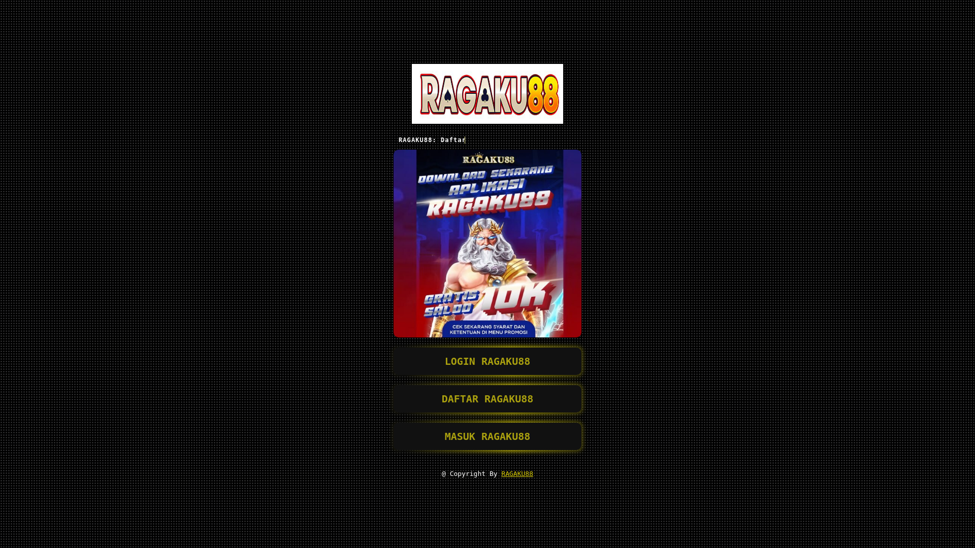 website screenshot of https://dewaragaku88vip.xyz/