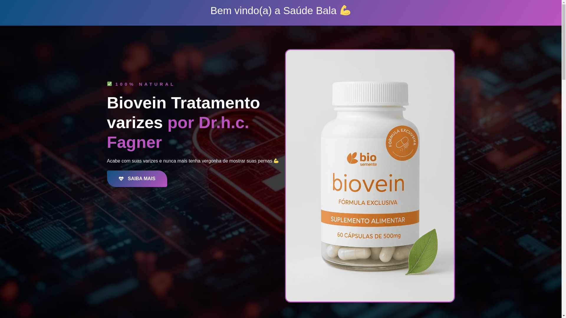 website screenshot of https://saudebala.com/