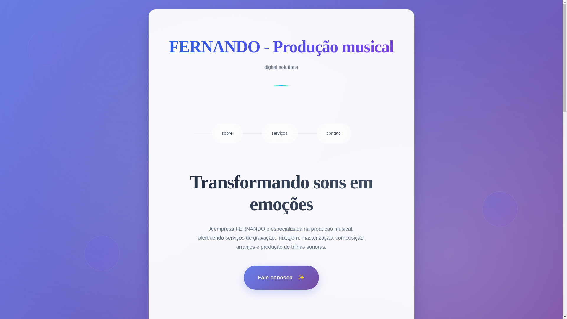 website screenshot of https://fernandopicanco.tech/