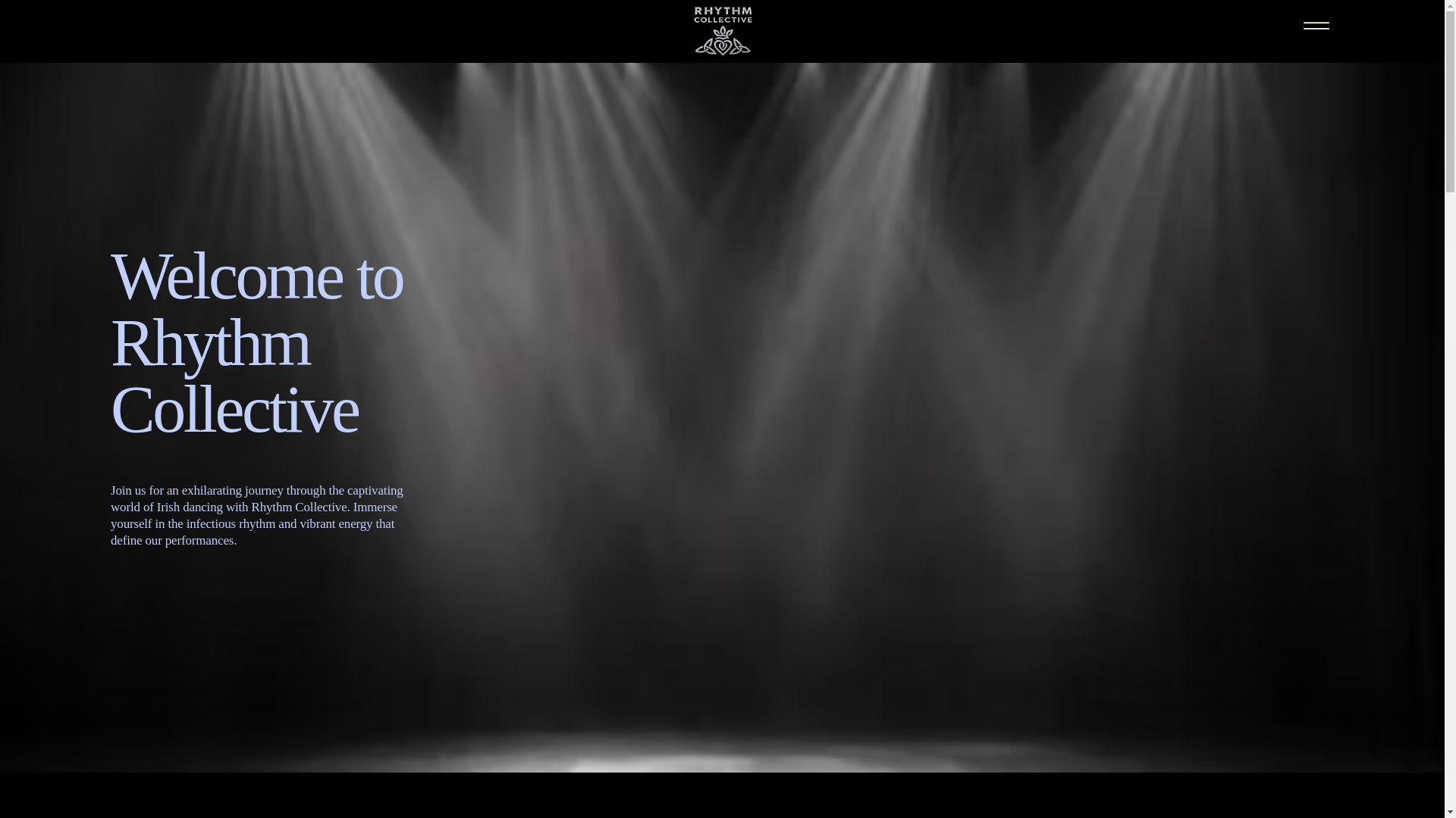 website screenshot of https://rhythmcollectivedc.com/
