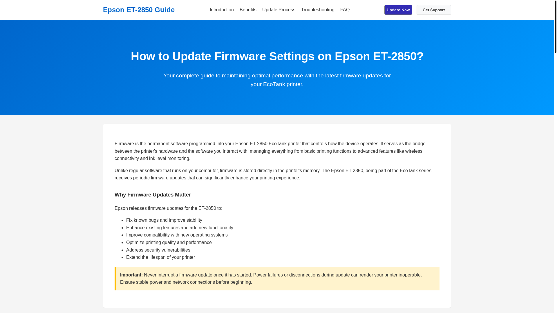 website screenshot of https://howtoupdatefirmwaresettingonanepsonet2850.pages.dev/