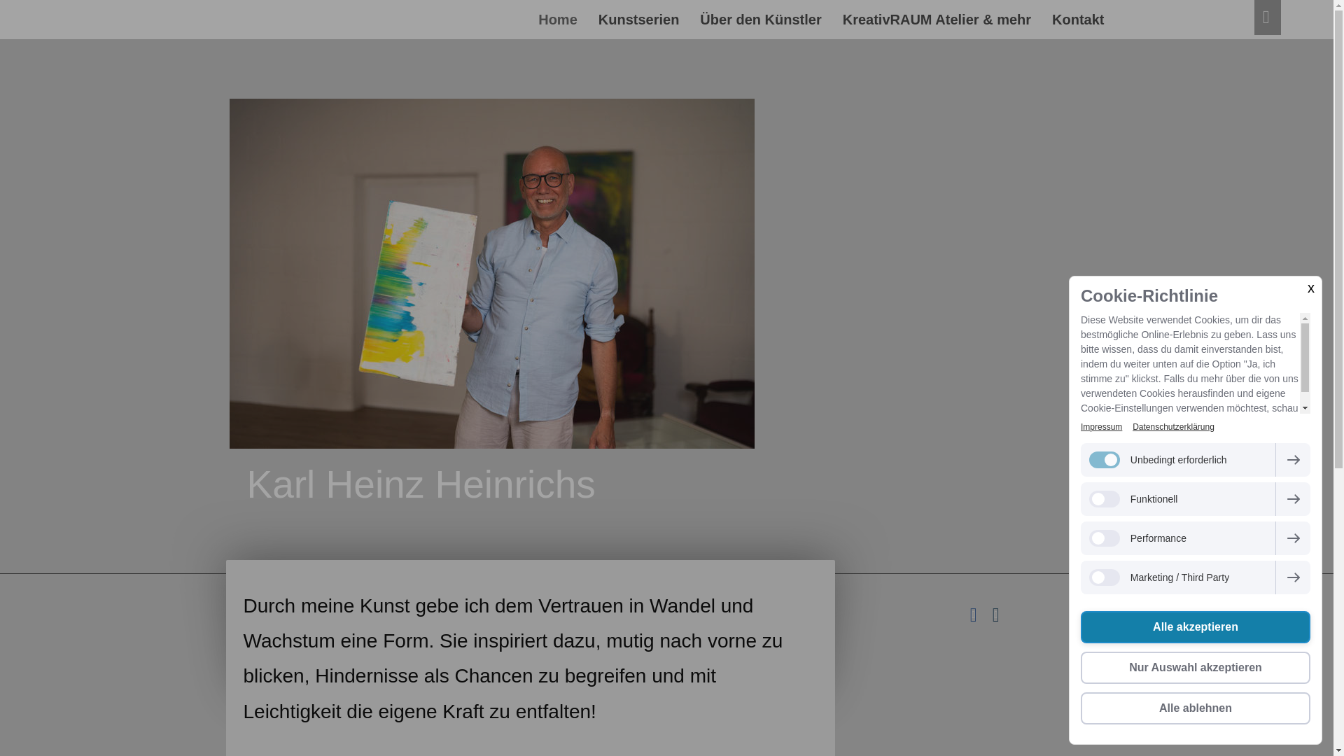 website screenshot of https://karlheinrichs.de/
