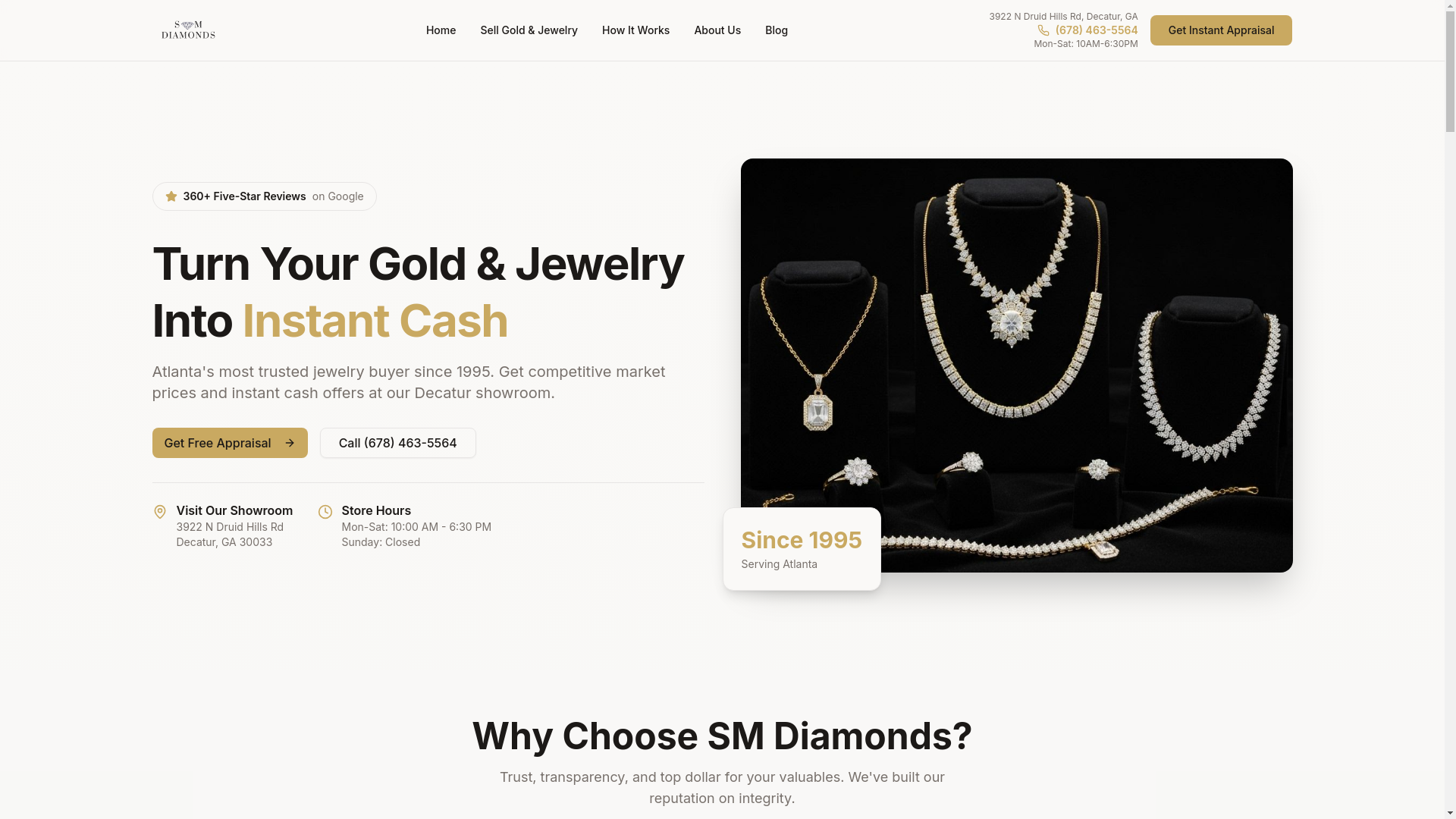 website screenshot of https://sellwatchescash.com/