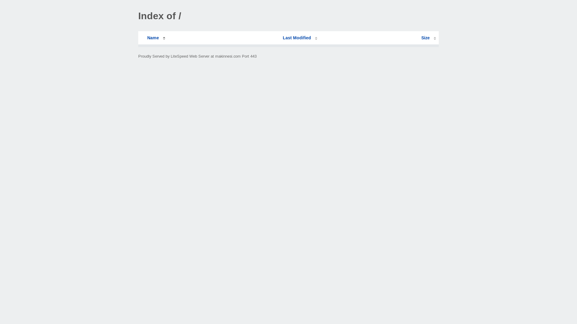 website screenshot of https://makinnesi.com/