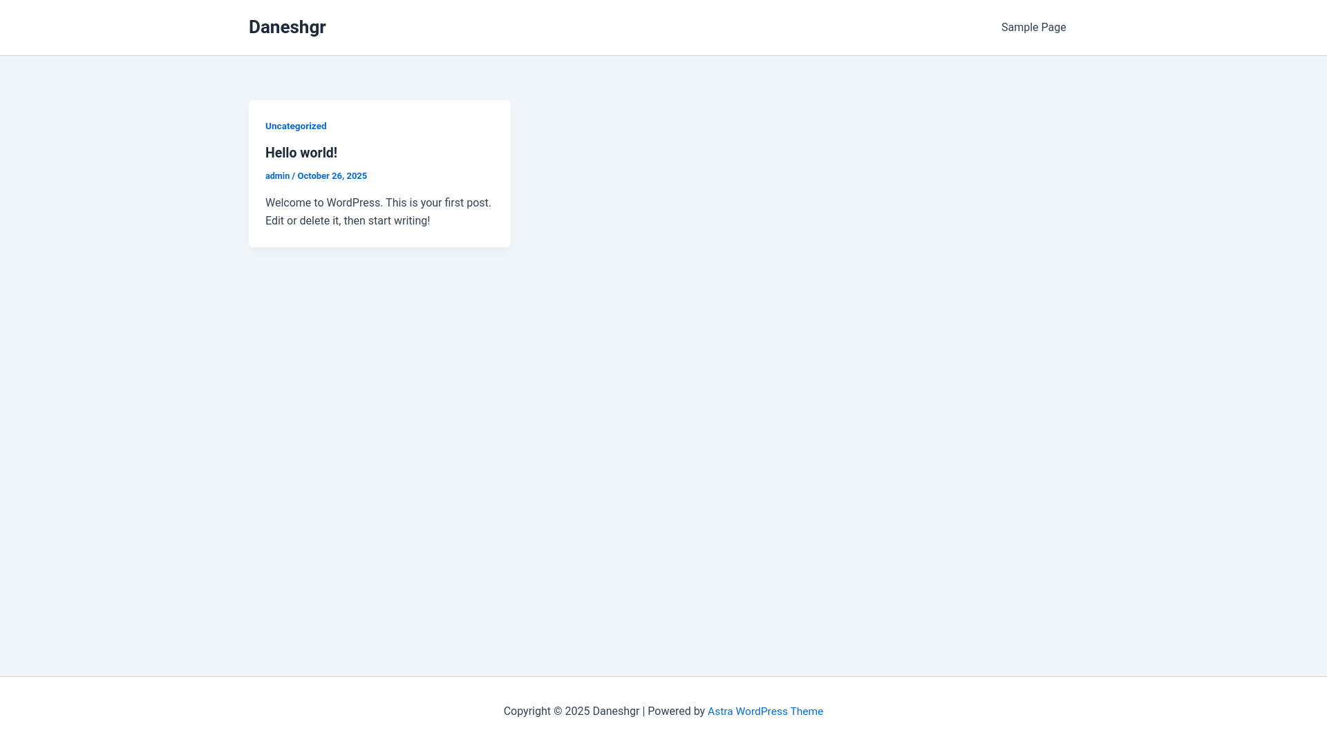 website screenshot of https://daneshgr.ir/