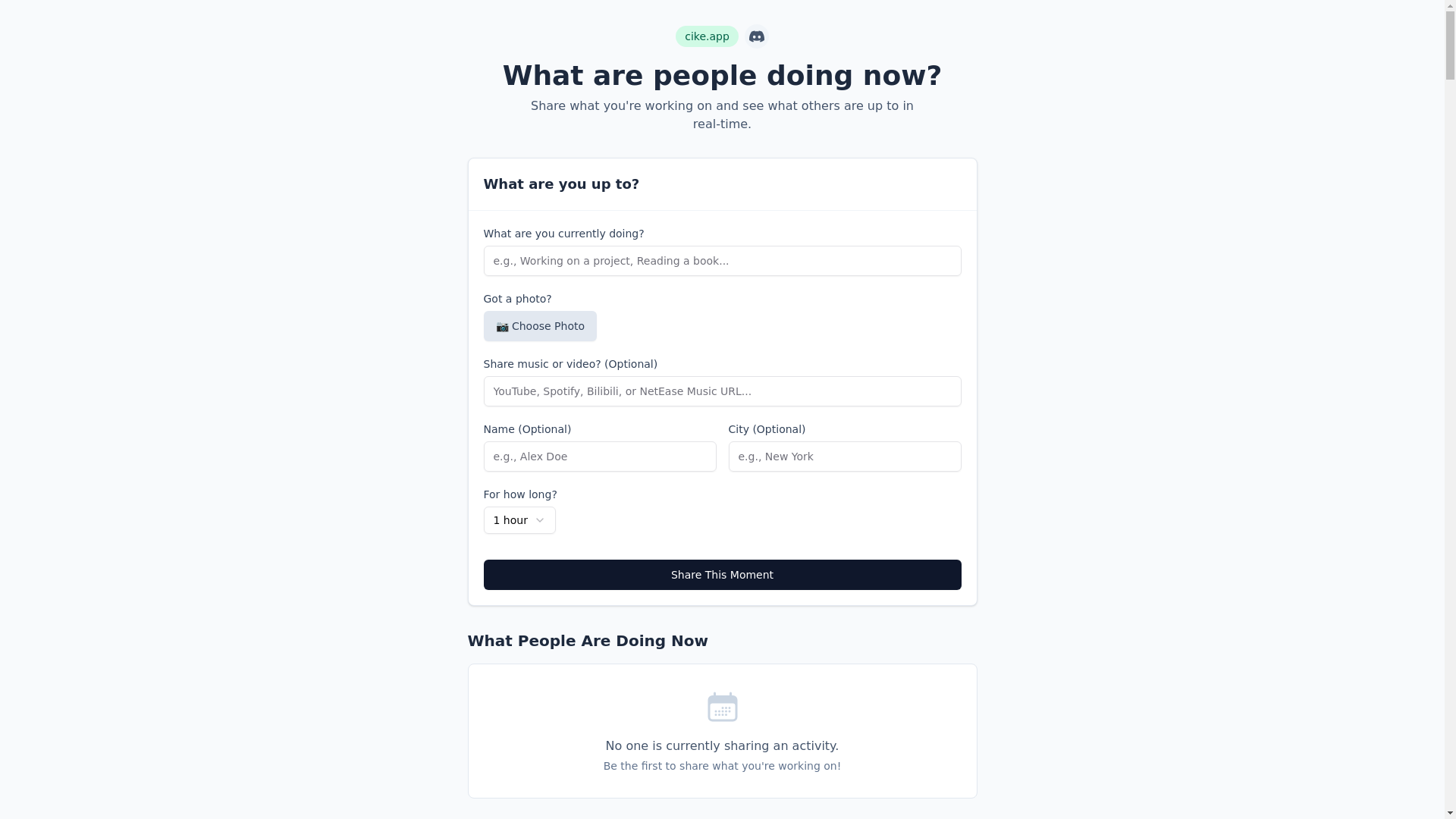 website screenshot of https://whatpeopledoingnow.pages.dev/