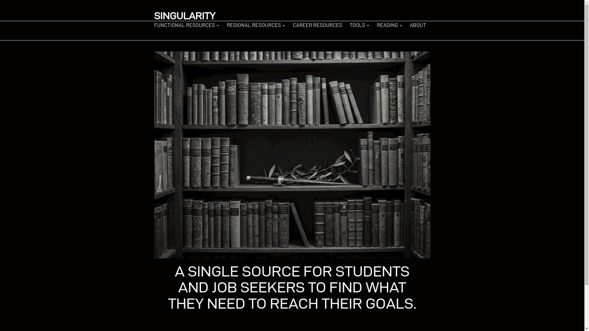 website screenshot of https://singularityanalysis.org/