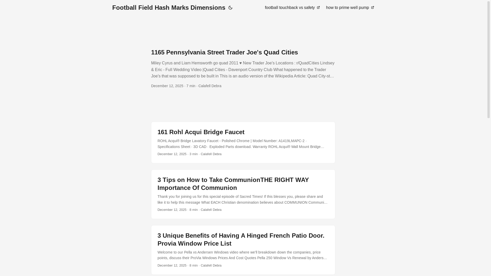 website screenshot of https://footballfieldhashmarksdimensions.pages.dev/