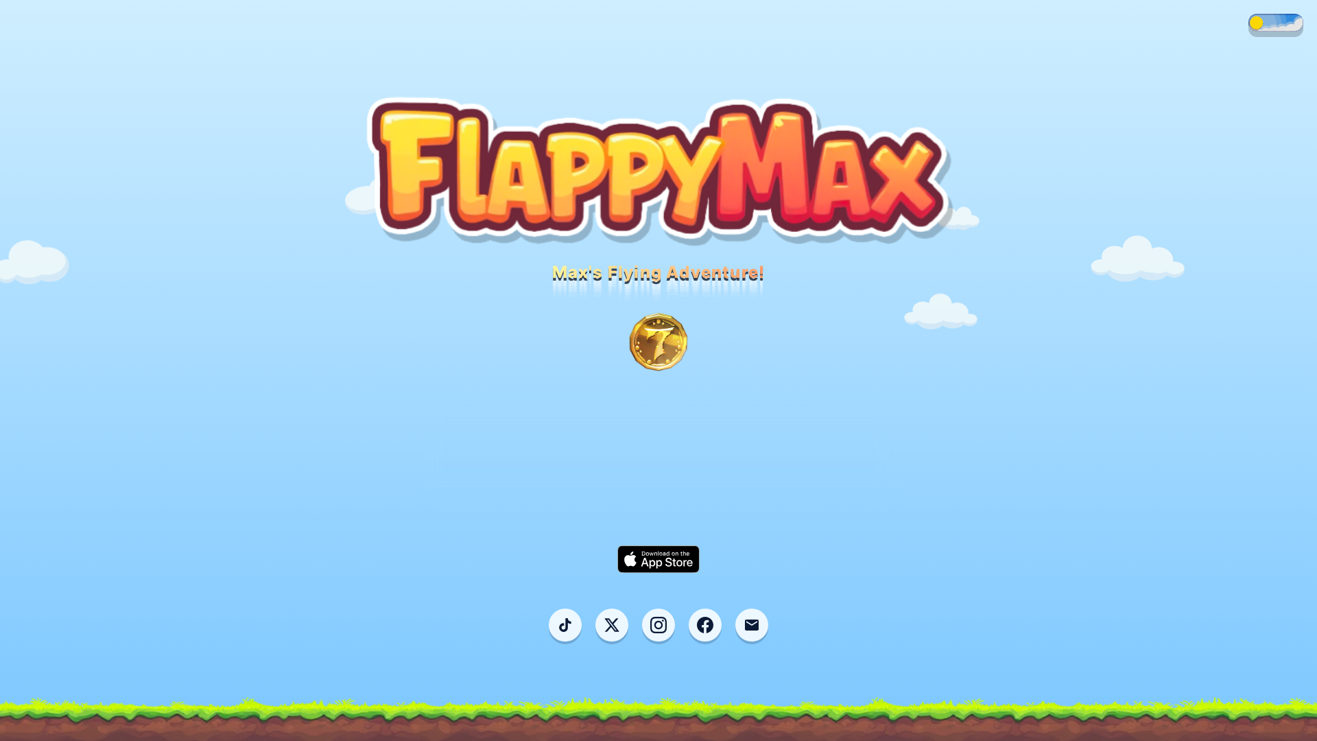 website screenshot of https://flappymax-web.pages.dev/