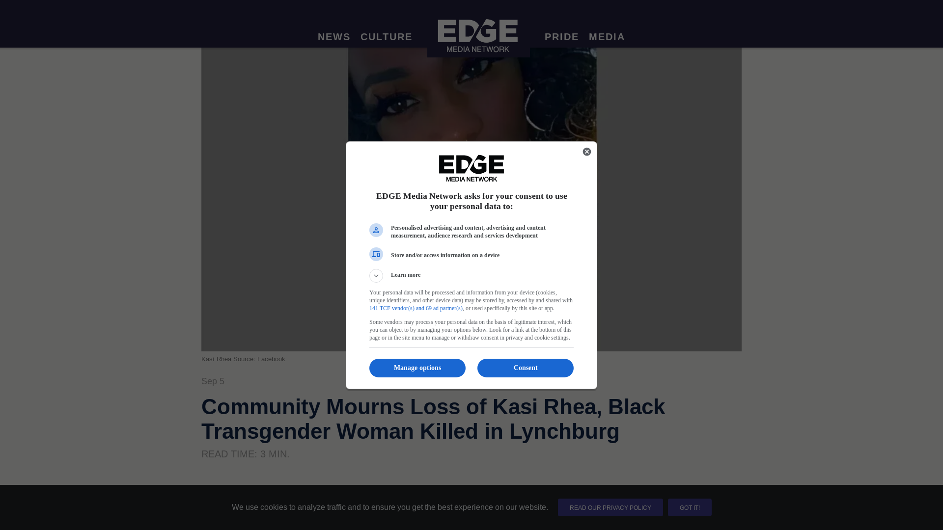 website screenshot of https://www.edgemedianetwork.com/story/157725