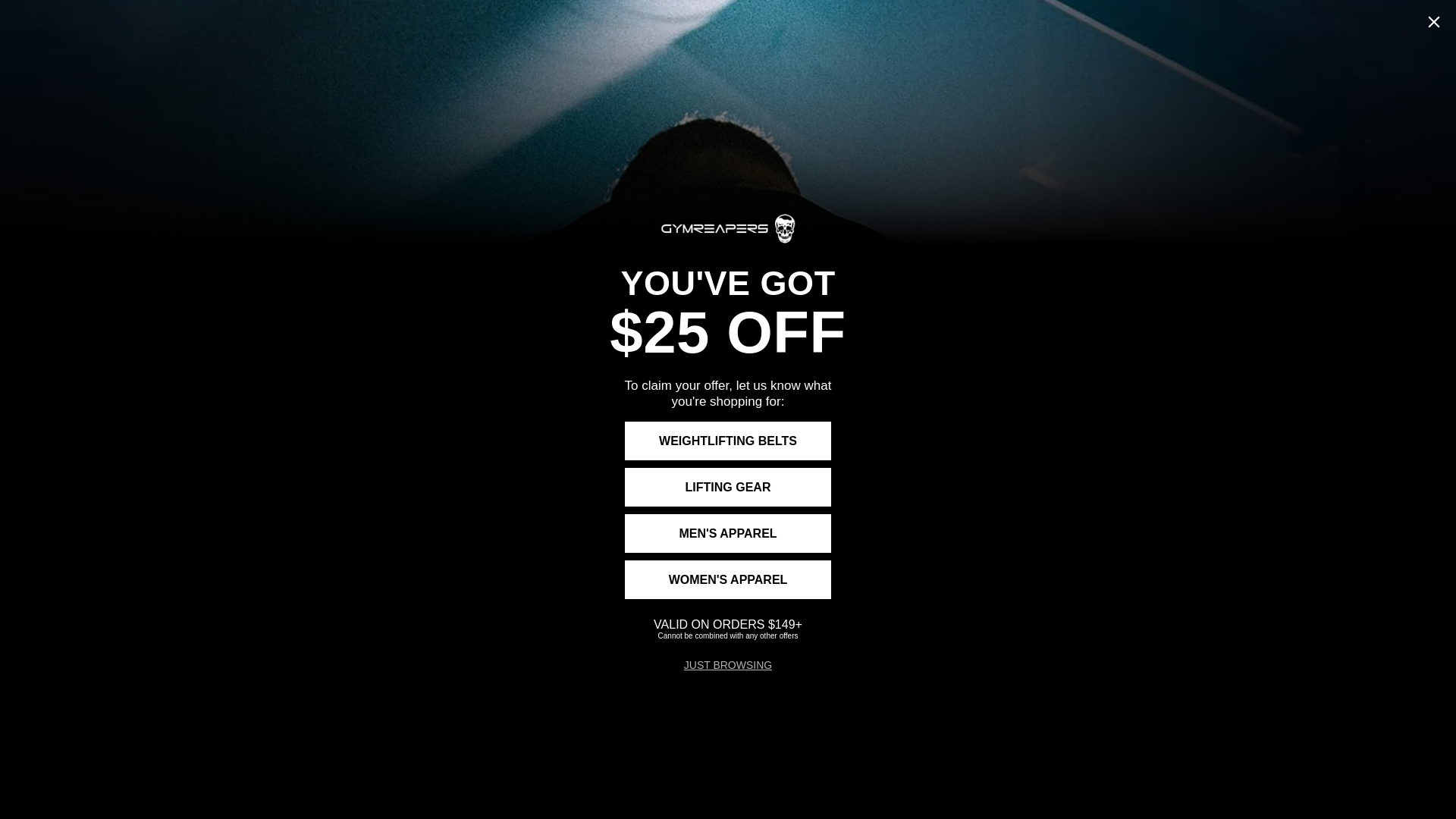 website screenshot of https://www.gymreapers.com/collections/weightlifting-belts