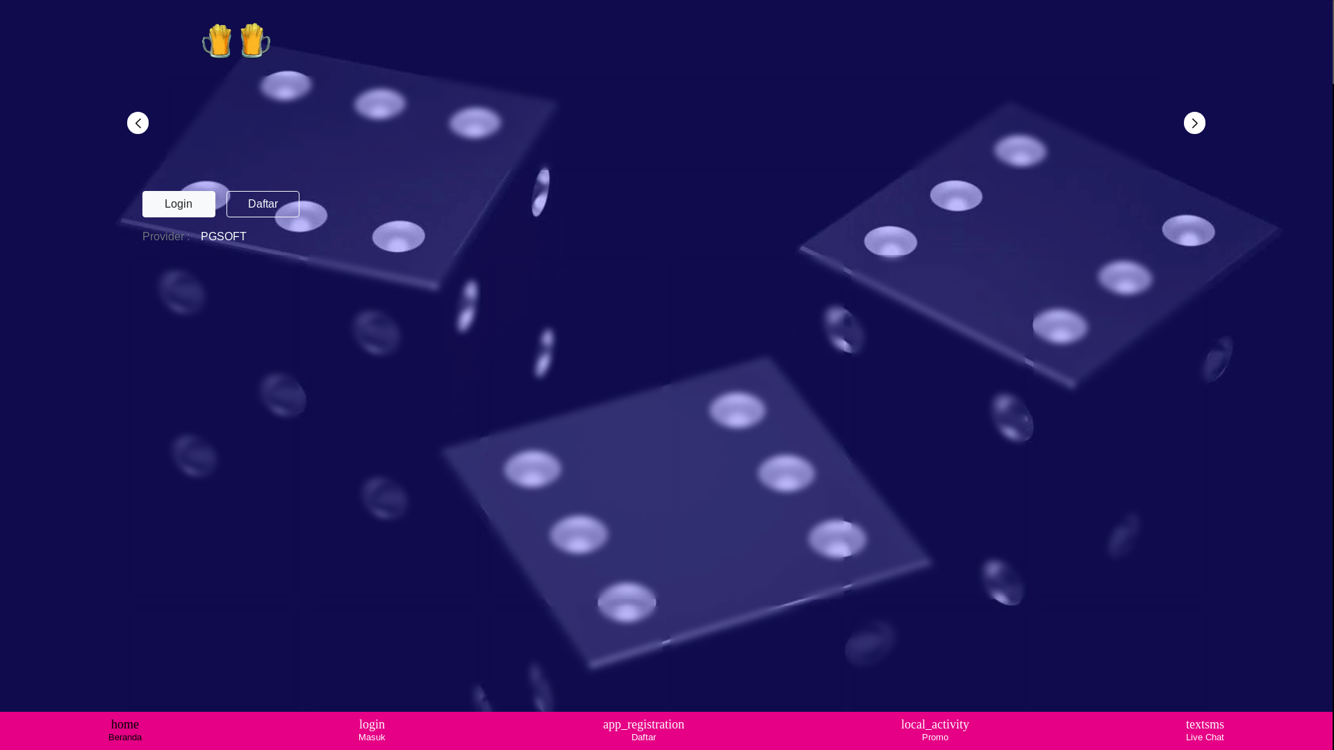 website screenshot of https://rtplivem88a.xyz/