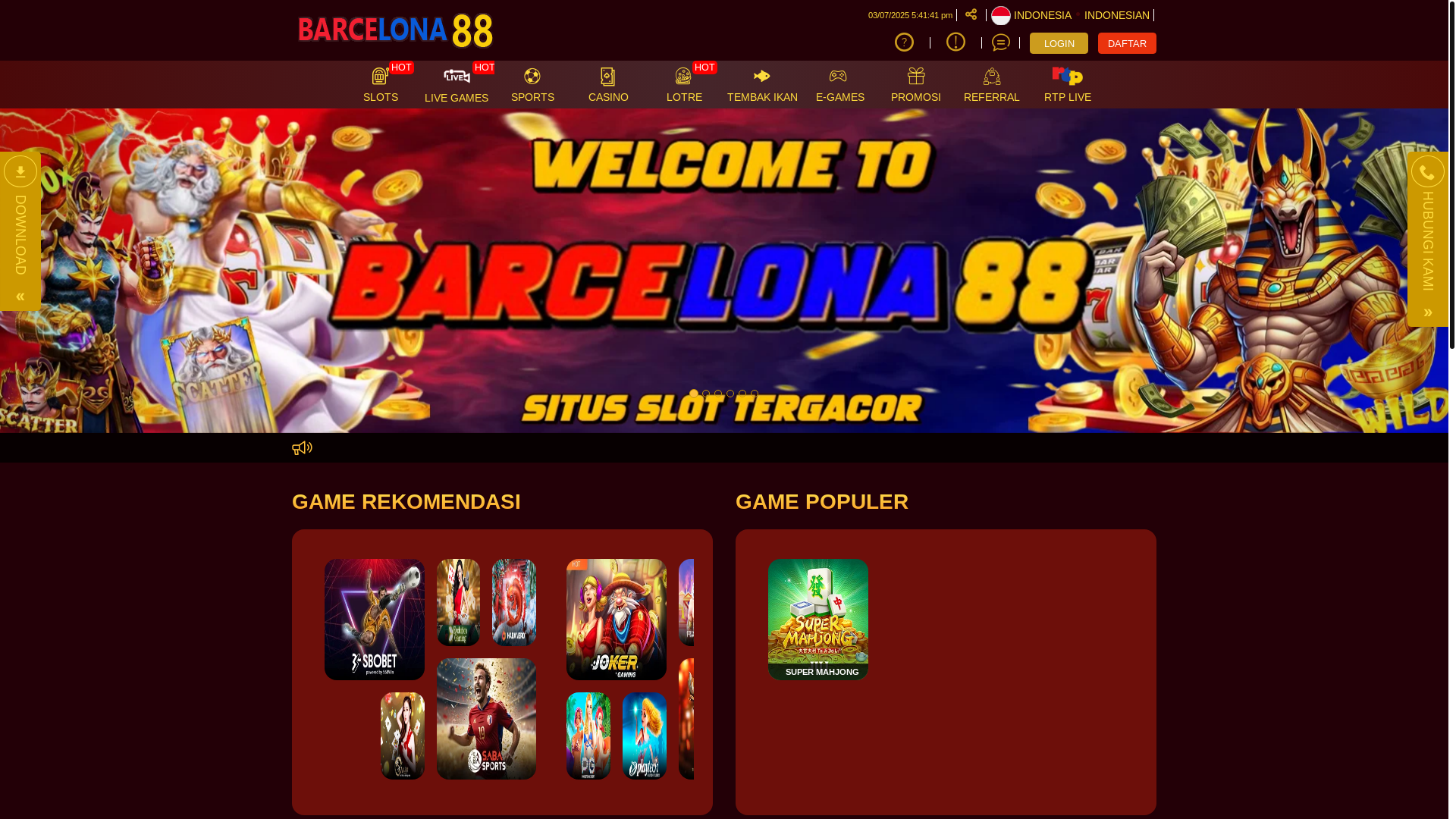 website screenshot of https://barcelona88fcb.site/