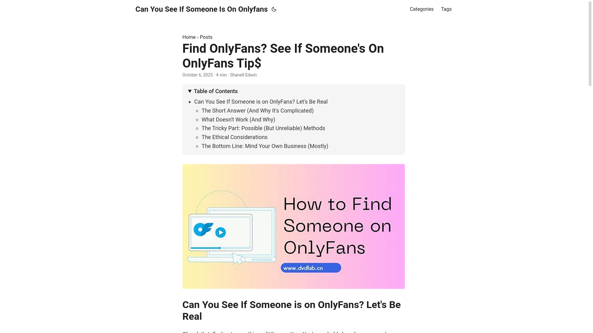 website screenshot of https://can-you-see-if-someone-is-on-onlyfans.pages.dev/