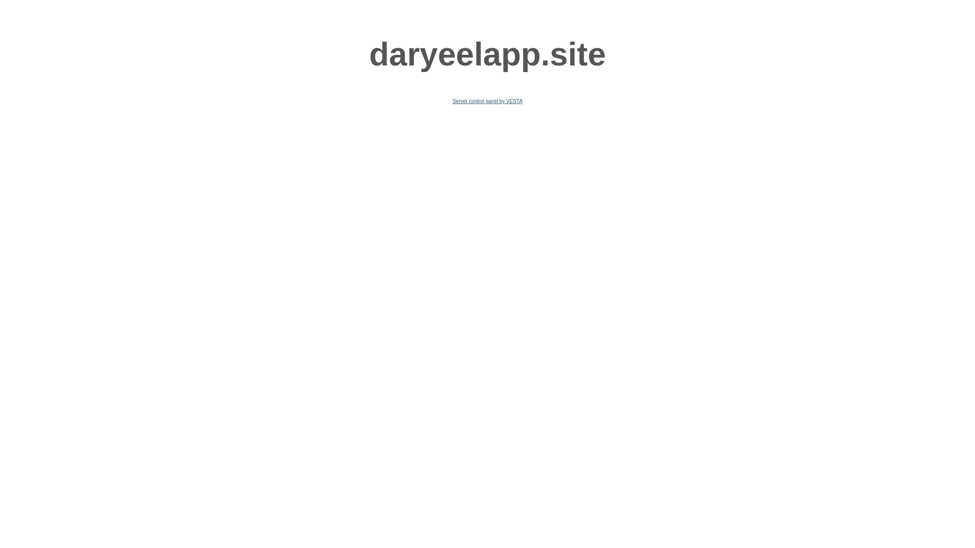 website screenshot of https://daryeelapp.site/