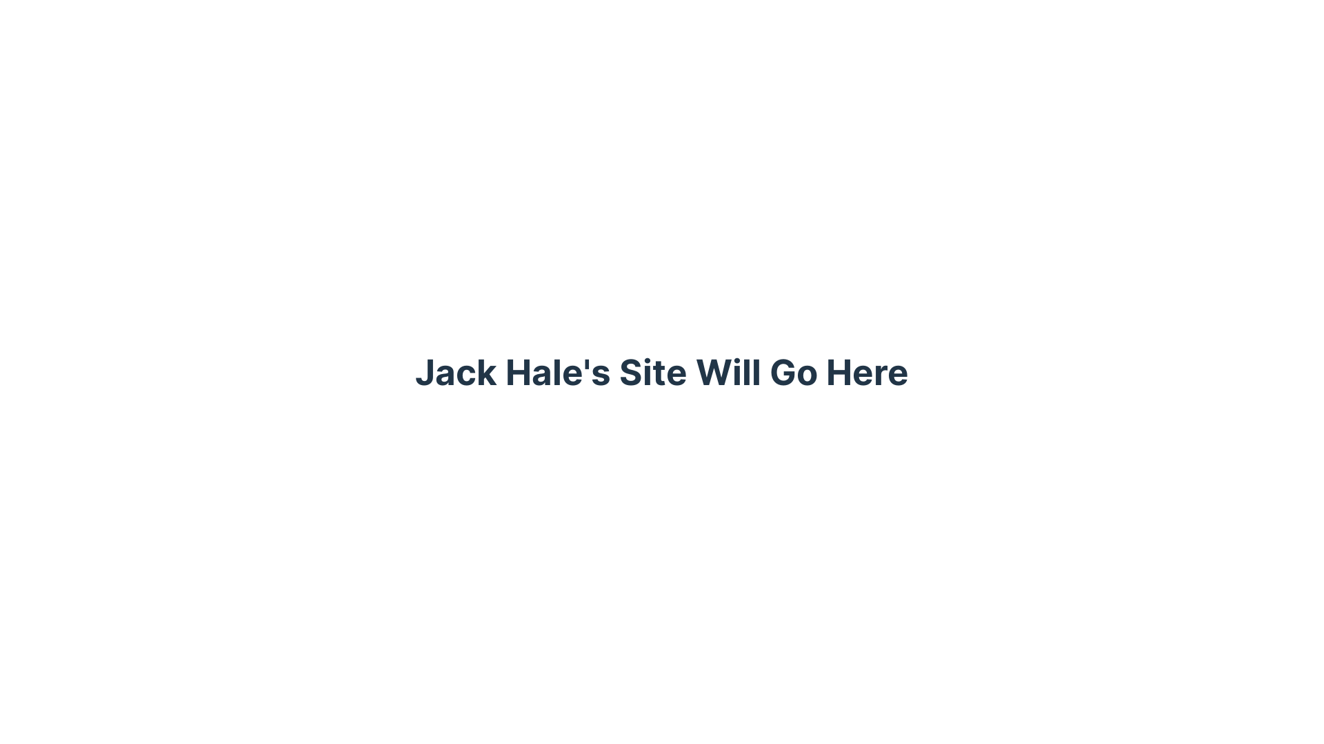 website screenshot of https://jack-hale-dev-site.pages.dev/