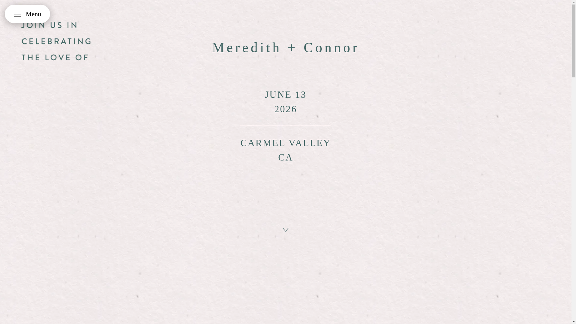 website screenshot of https://connorandmer.com/
