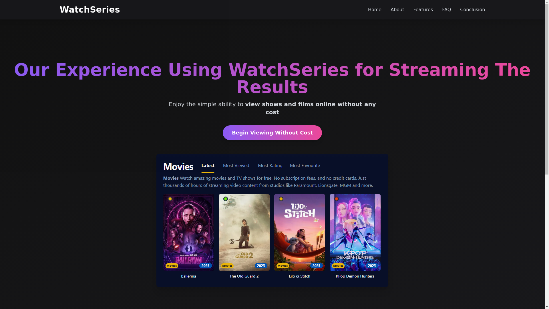website screenshot of https://watchseries-km3o.pages.dev/