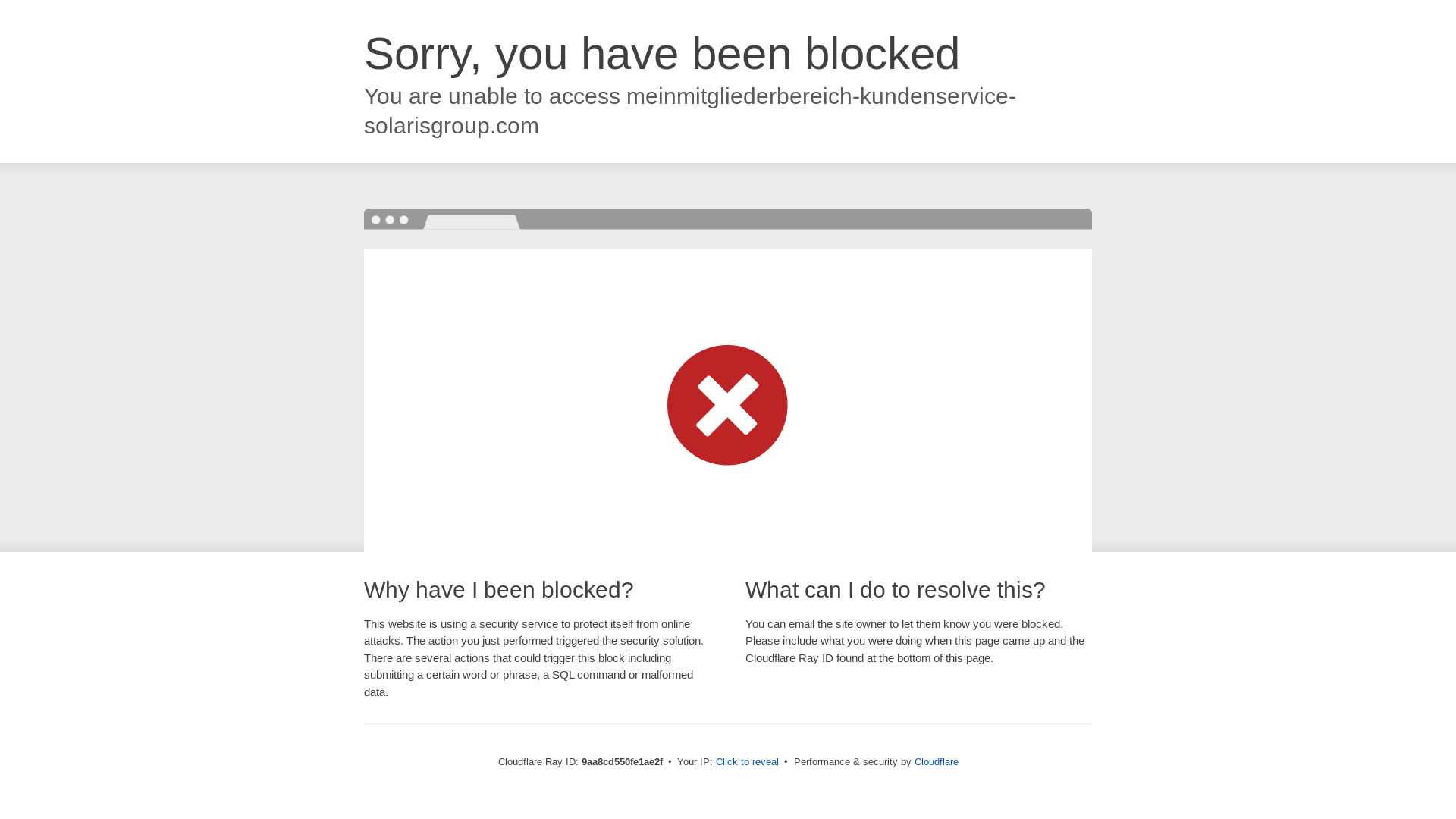 website screenshot of https://meinmitgliederbereich-kundenservice-solarisgroup.com/