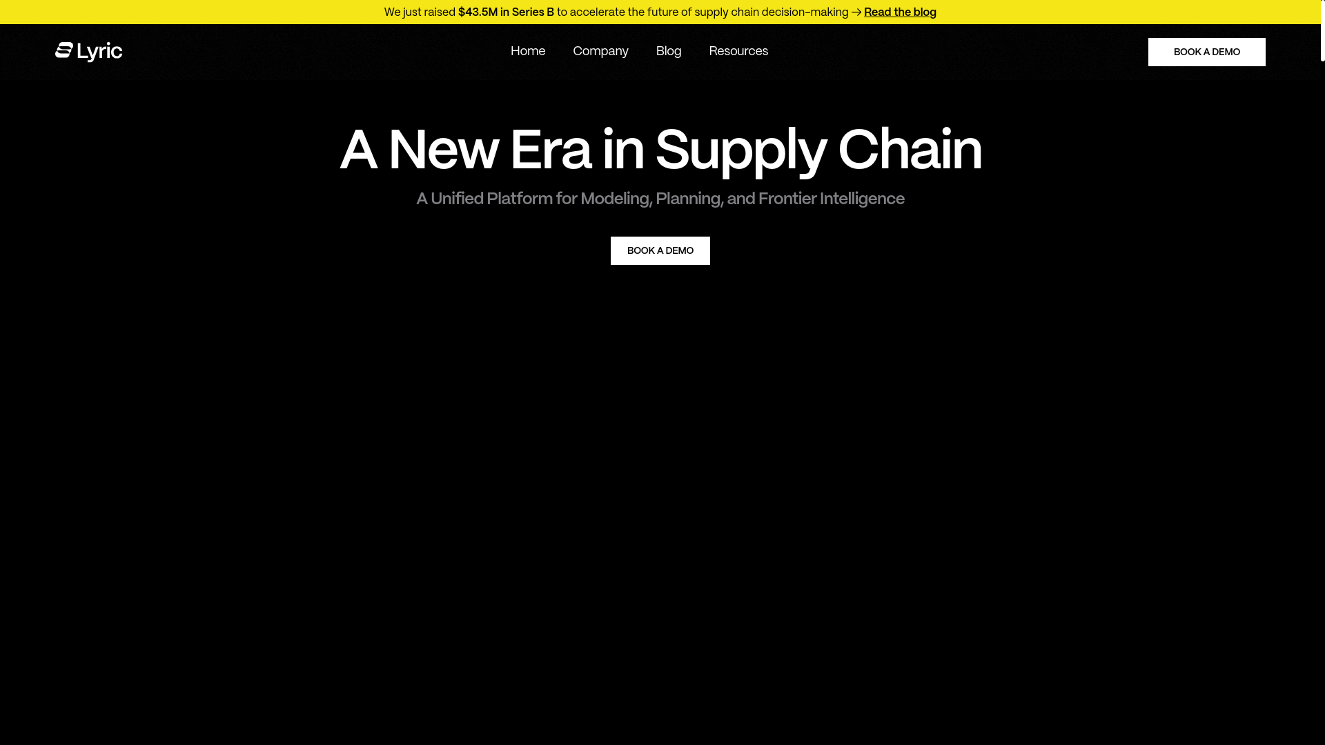 website screenshot of https://lyrictech.org/