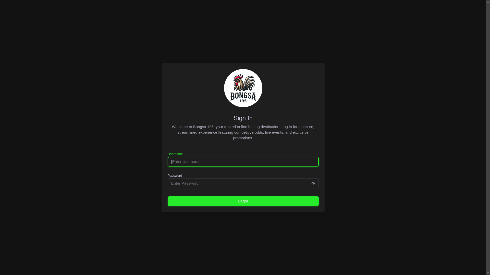 website screenshot of https://bongsaarchive.pages.dev/