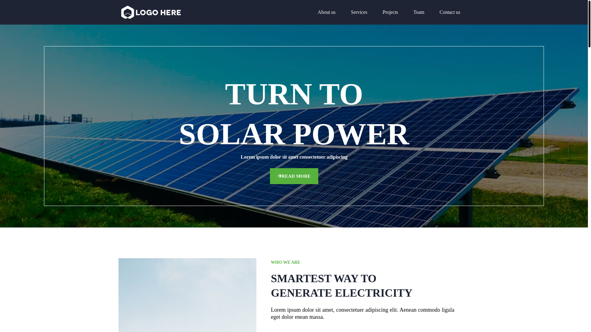website screenshot of https://anectro.com/