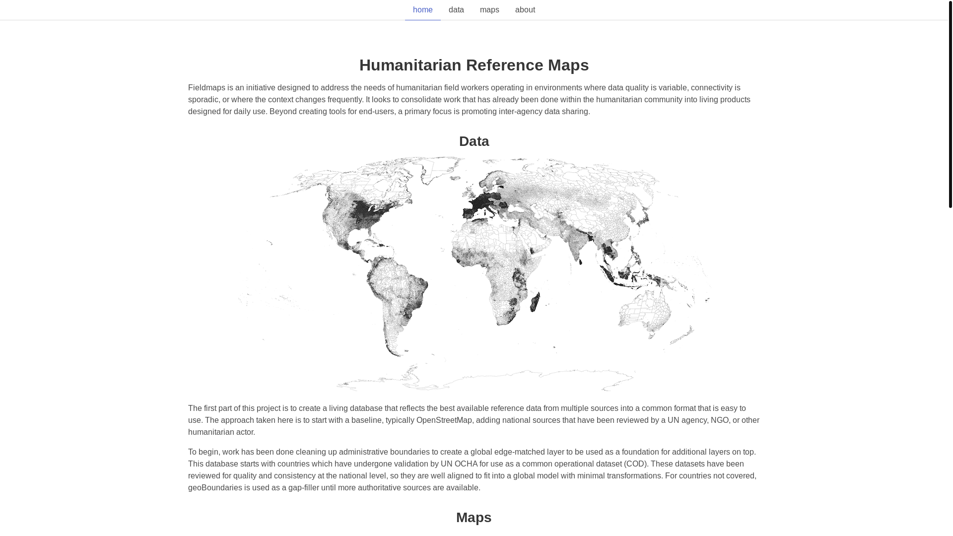 website screenshot of https://fieldmaps.pages.dev/