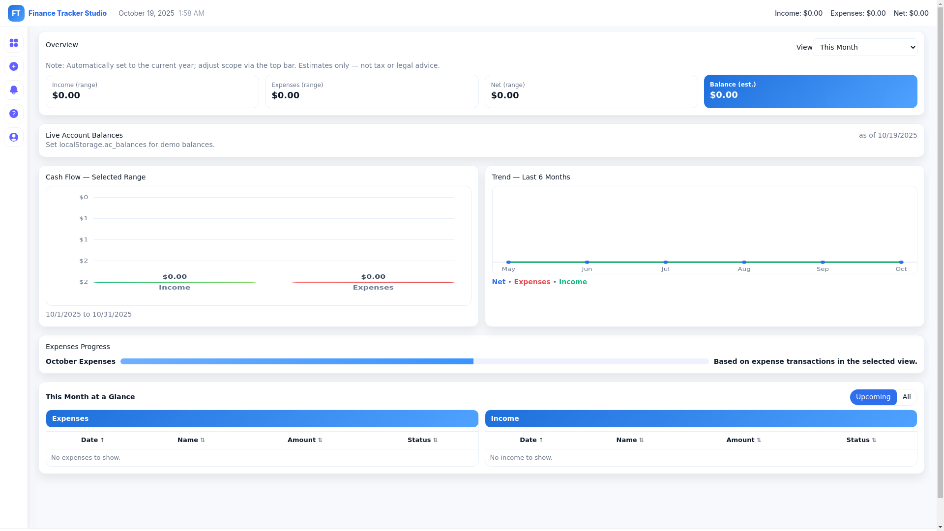website screenshot of https://simplestackfinance.com/