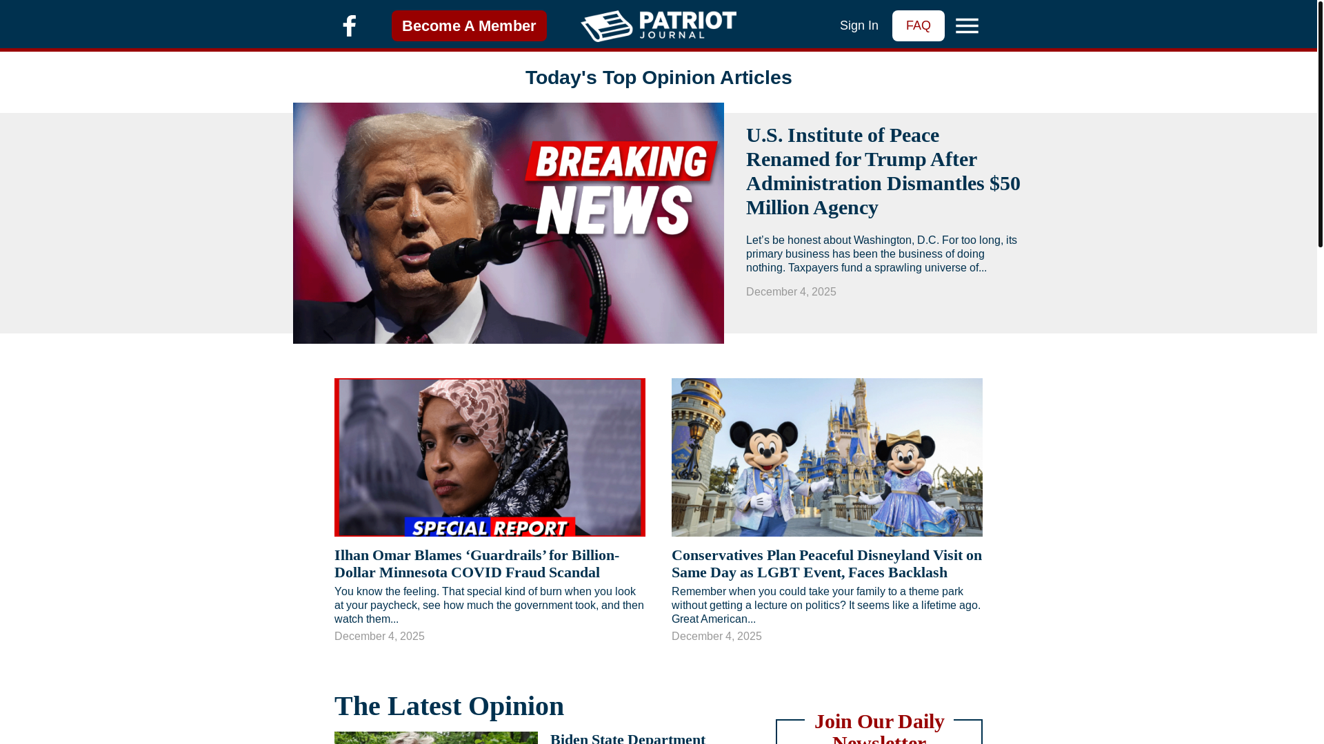 website screenshot of https://sponsorthepjmedia.com/