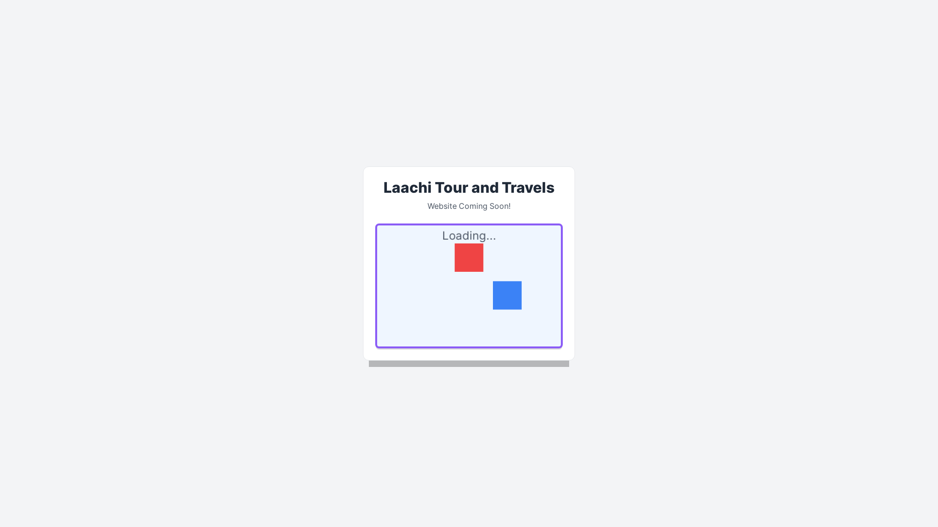 website screenshot of https://laachitourandtravels.com/