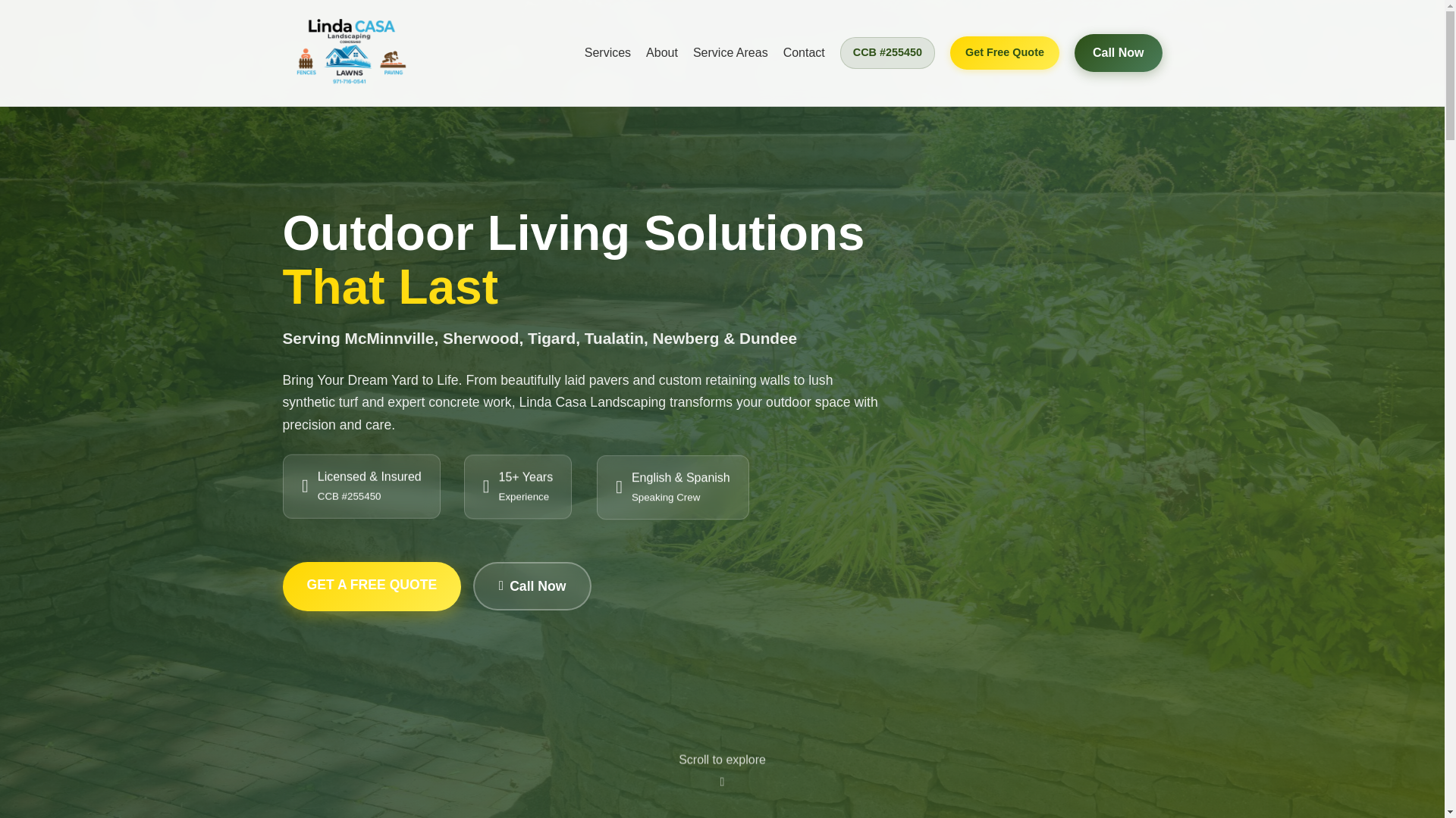 website screenshot of https://mcminnvillepavers.com/