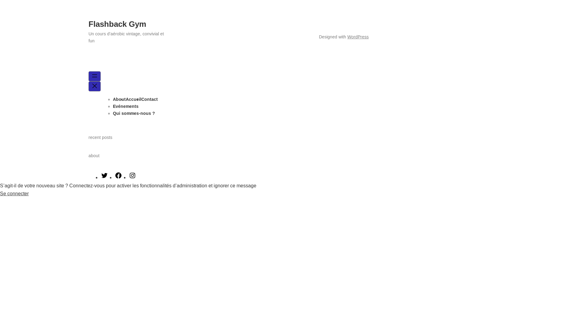 website screenshot of https://flashbackgym.fr/